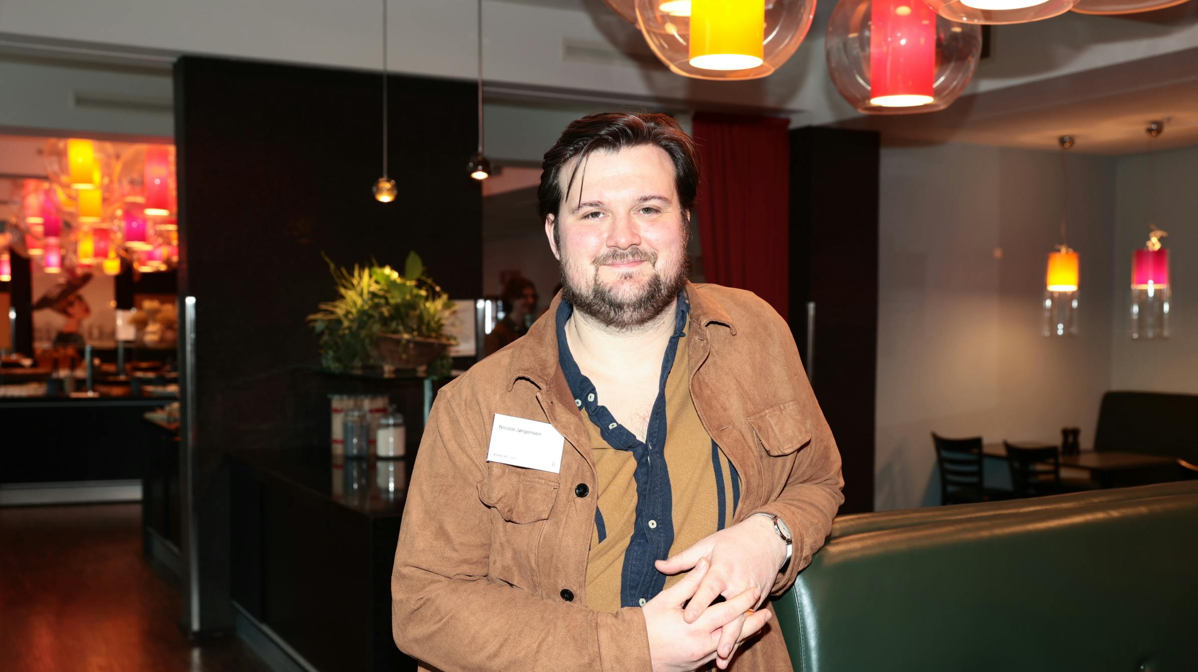 Nicolai Jørgensen er årets vært ved Robert Prisen. 