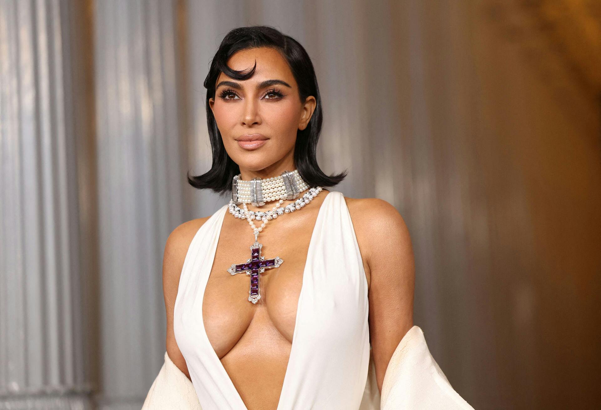 Kim Kardashian attends the 13th annual Los Angeles County Museum of Art (LACMA) Art+Film Gala in Los Angeles, California, U.S., November 2, 2024. REUTERS/Mario Anzuoni