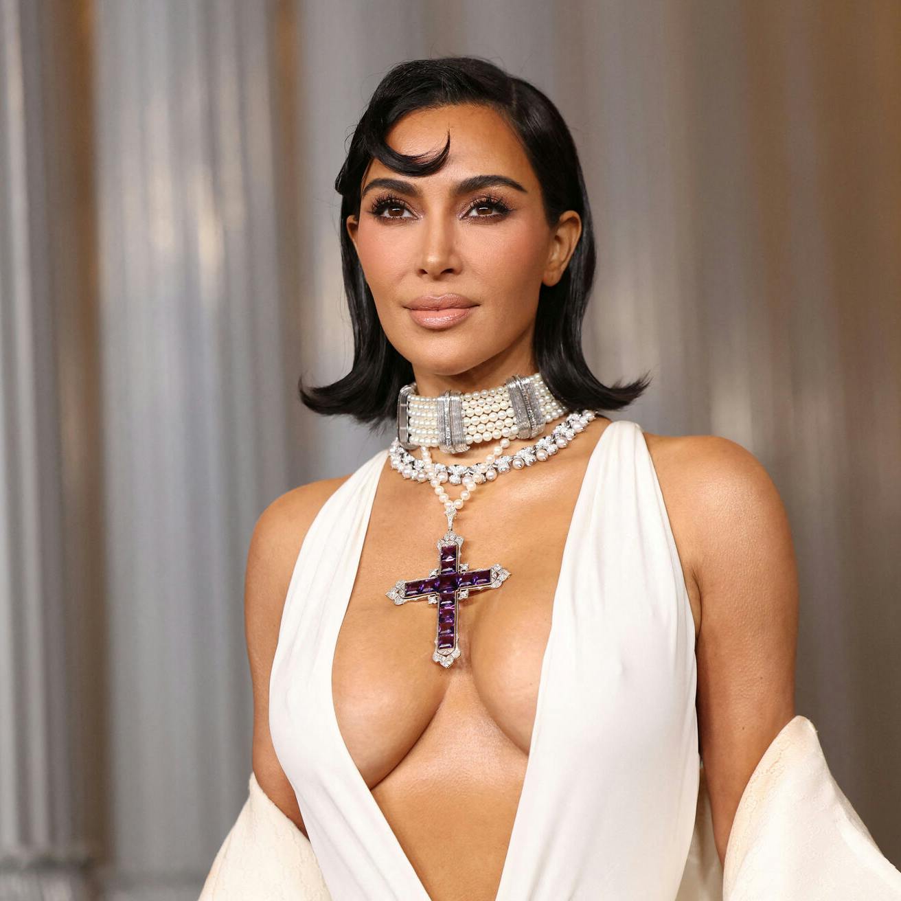 Kim Kardashian attends the 13th annual Los Angeles County Museum of Art (LACMA) Art+Film Gala in Los Angeles, California, U.S., November 2, 2024. REUTERS/Mario Anzuoni