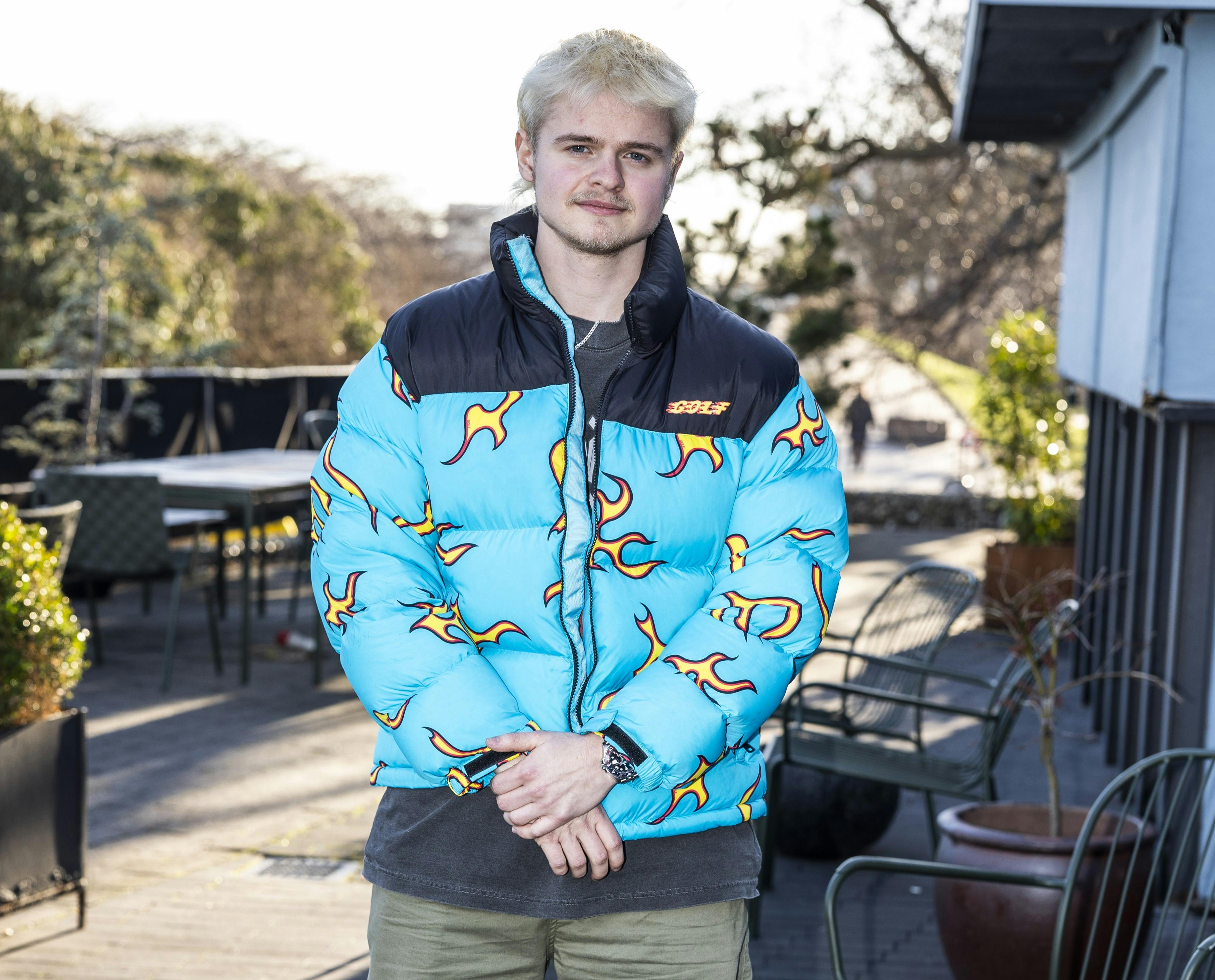 Jacob "Jaxstyle" Krull fik en kæmpe mavepuster, da han fik en dårlig nyhed under optagelserne til "Spillet".