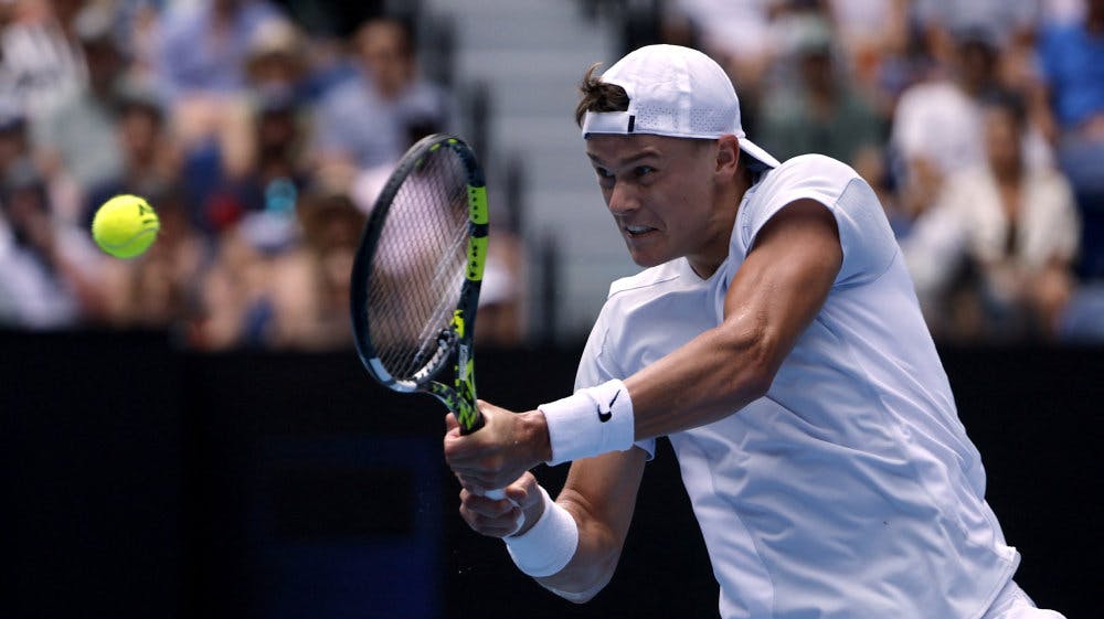 Holger Rune testede i den grad Jannik Sinner, men italieneren vandt med 3-1 i sæt.