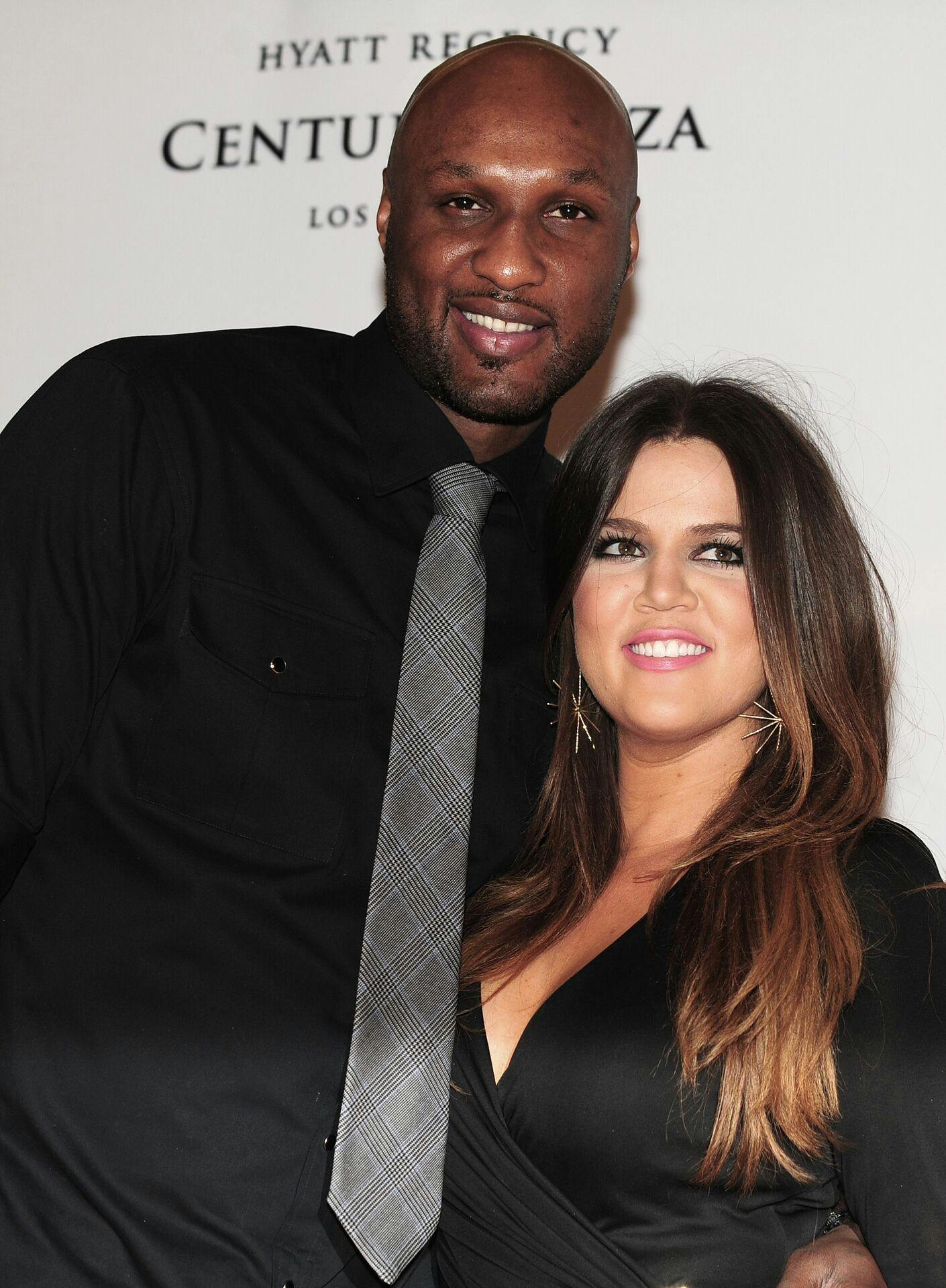 Lamar Odom og Khloé Kardashian i 2012.