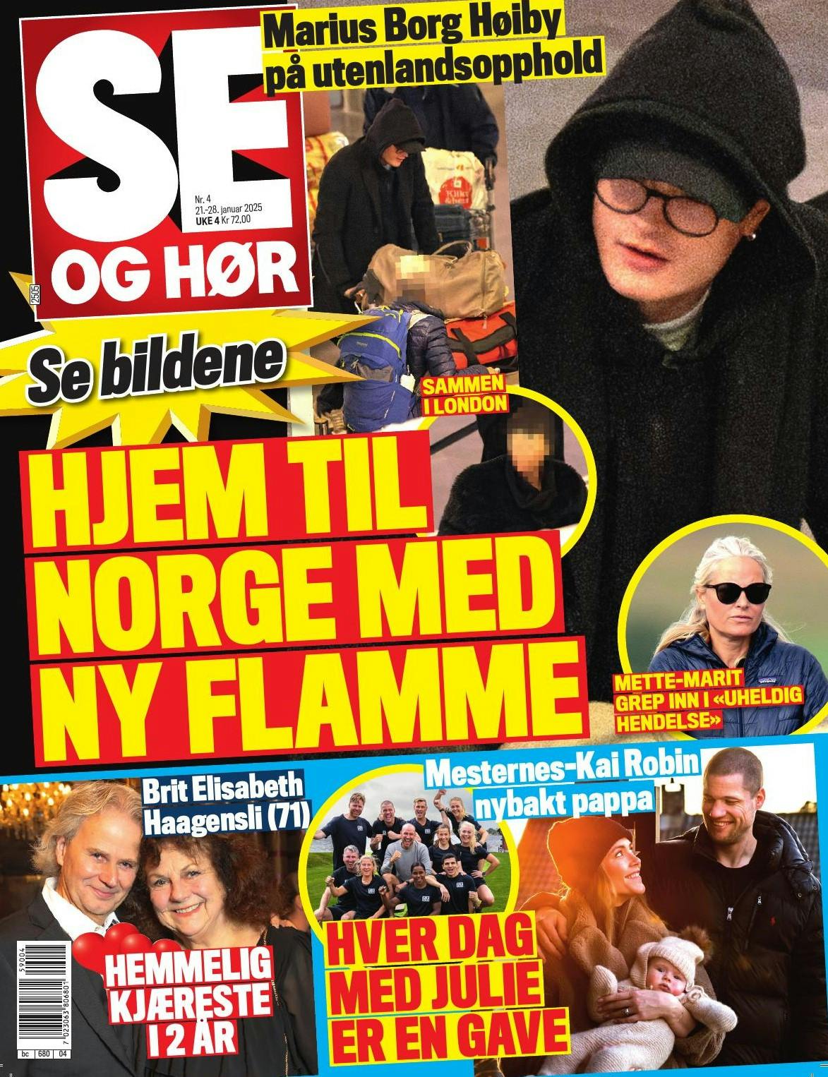 Vores norske kollegaer har Marius og den nye flamme på forsiden af ugens blad.