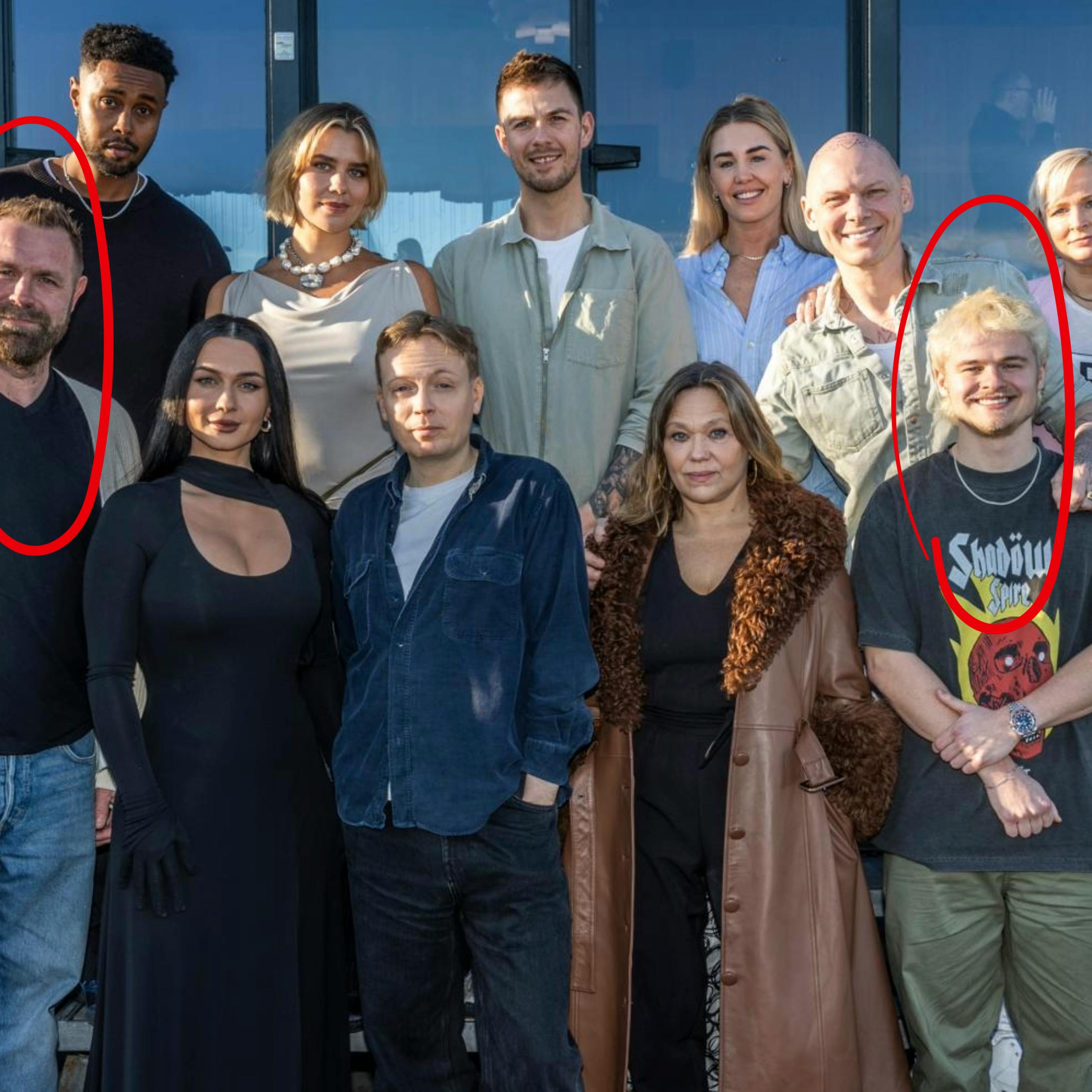 Joachim Boldsen (t.v.) var ikke i tvivl om, at den unge gamer skulle en tur i kælderen.