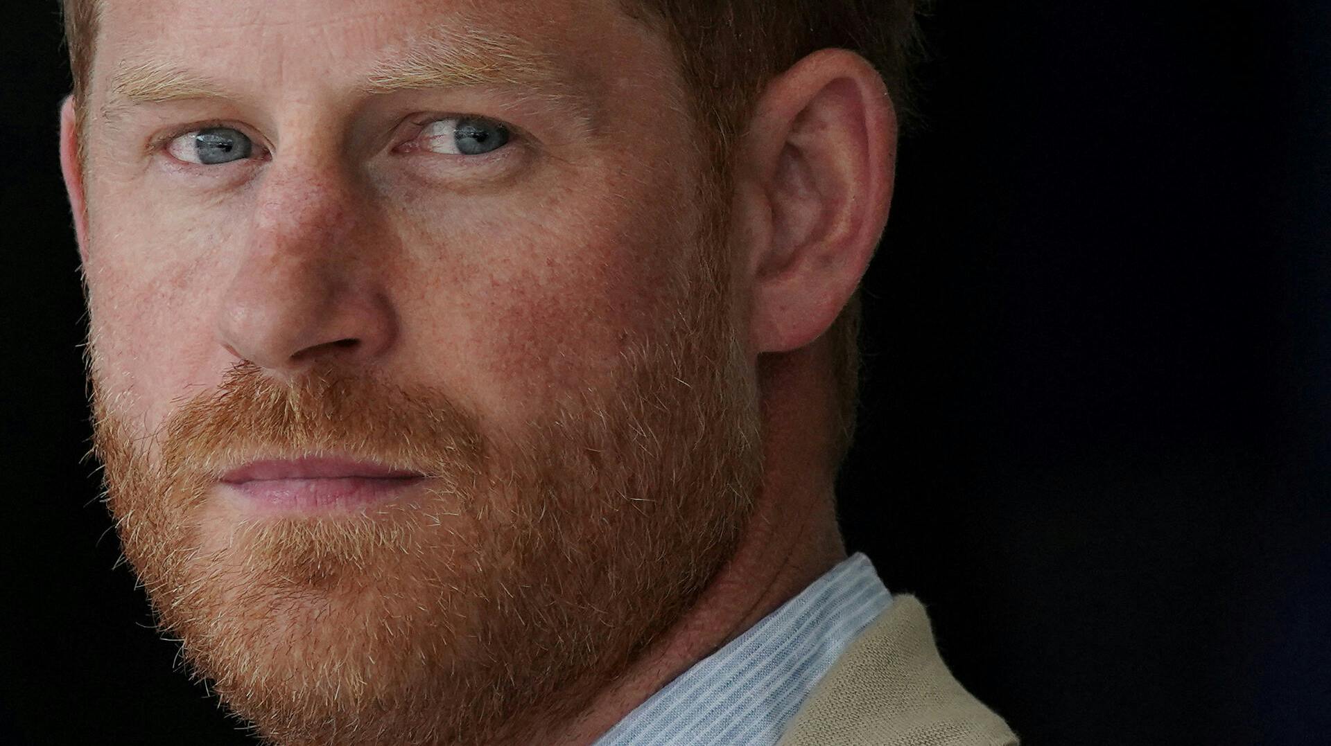FILE PHOTO: Britain's Prince Harry looks on, as he and his wife Meghan, Duchess of Sussex meet with Colombia's Vice President Francia Marquez (not pictured), in Bogota, Colombia August 15, 2024. REUTERS/Nathalia Angarita/File Photo