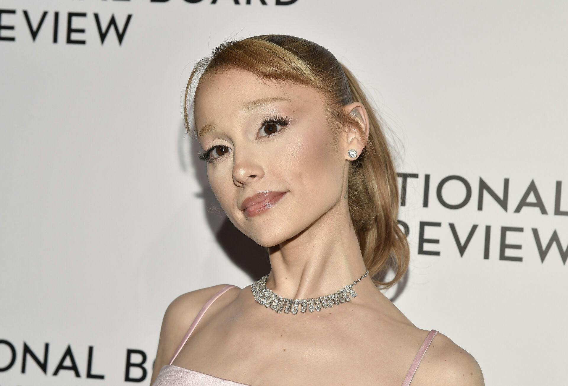 Ariana Grande attends the National Board of Review Awards gala at Cipriani 42nd Street on Tuesday, Jan. 7, 2025, in New York. (Photo by Evan Agostini/Invision/AP)