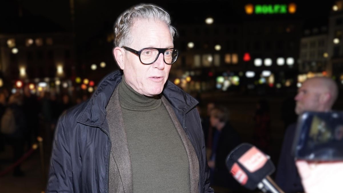 Peter Mygind møder pressen forud for premieren på "Jeppe på bjerget".