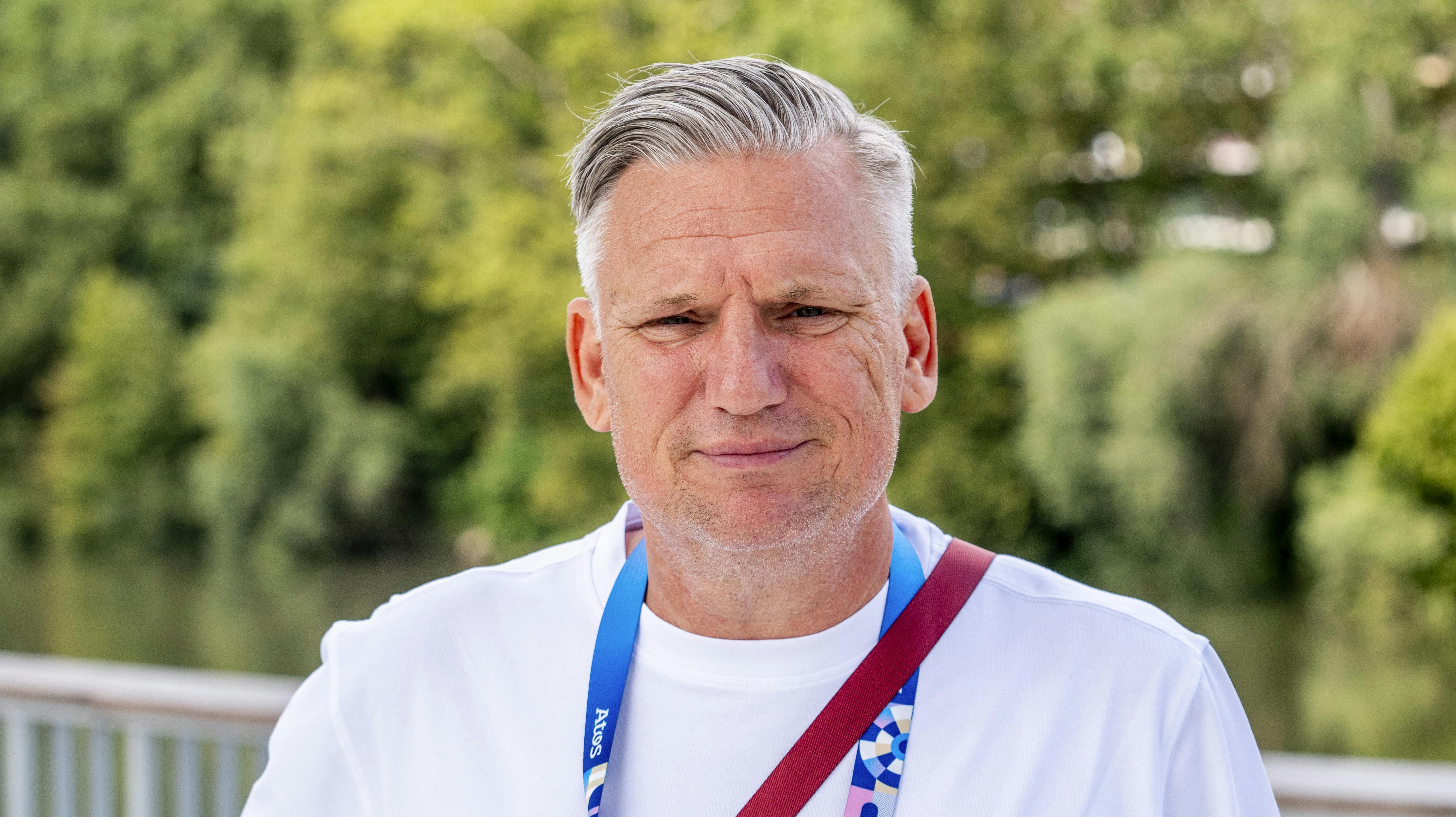 Nikolaj Jacobsen under OL i sommer. Her vandt Danmark overlegent i finalen mod Tyskland. 