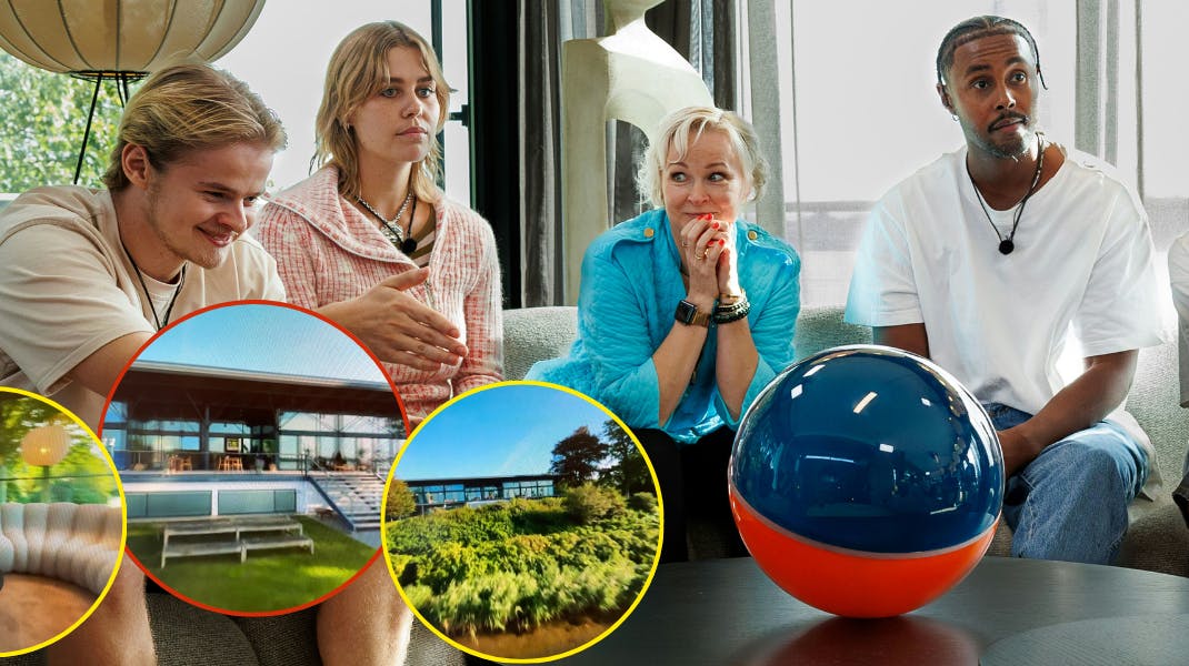 Huset fra "Spillet" ligger i Fredericia lige ud til den gamle lillebæltsbro. Det har både havudsigt, badebro og mere end 600 kvadratmeter.