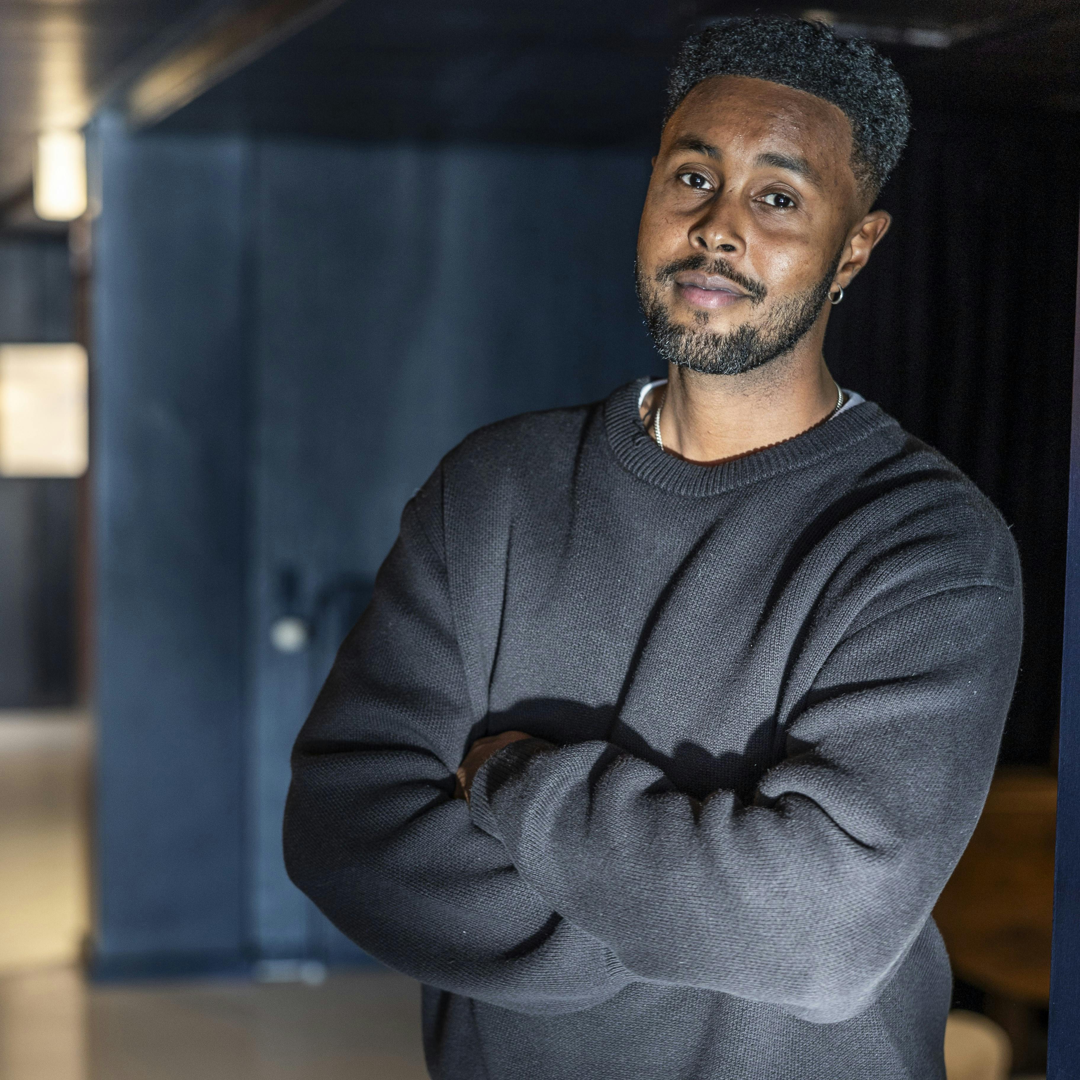 Mohamed "Skinz" Ahmed og kæresten Amanda får det sidste ud af alenetiden uden børn.