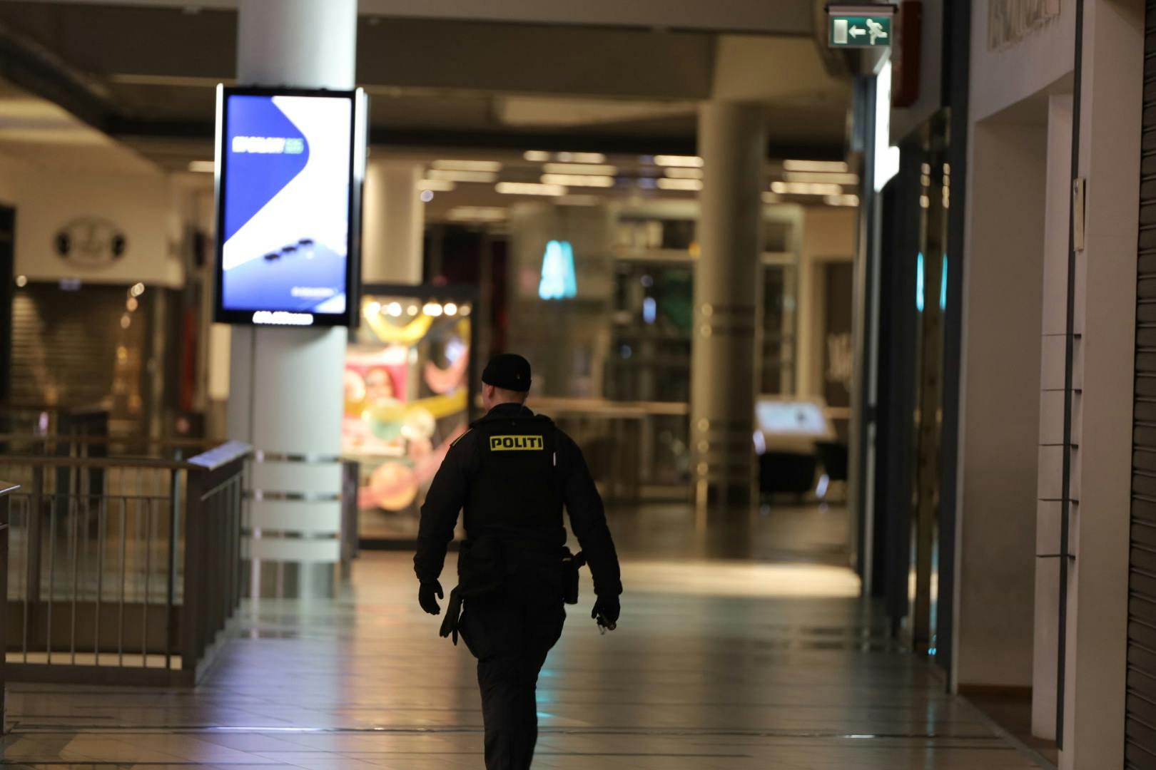 Der har mandag aften været masseslagsmål i Fields.