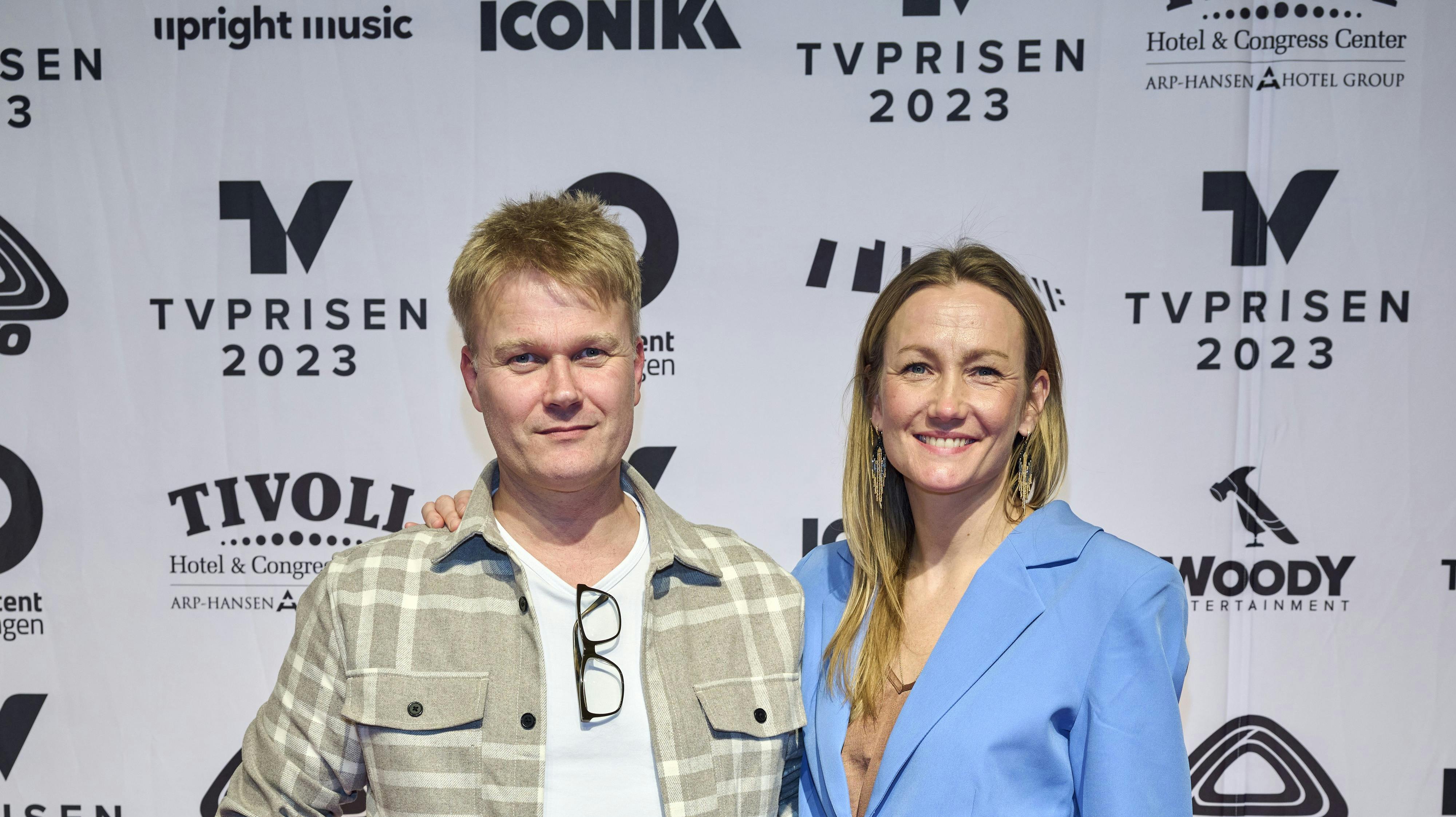 Opgavebeskrivelse: TVprisen 2023Sted: Tivoli Hotel & Congress Center, København Fotograf: Lars H.LaursenJournalist: Majken Munk, Laura Dalgård Hansen og Jan KörnerOptagelsedato: 2023.03.04