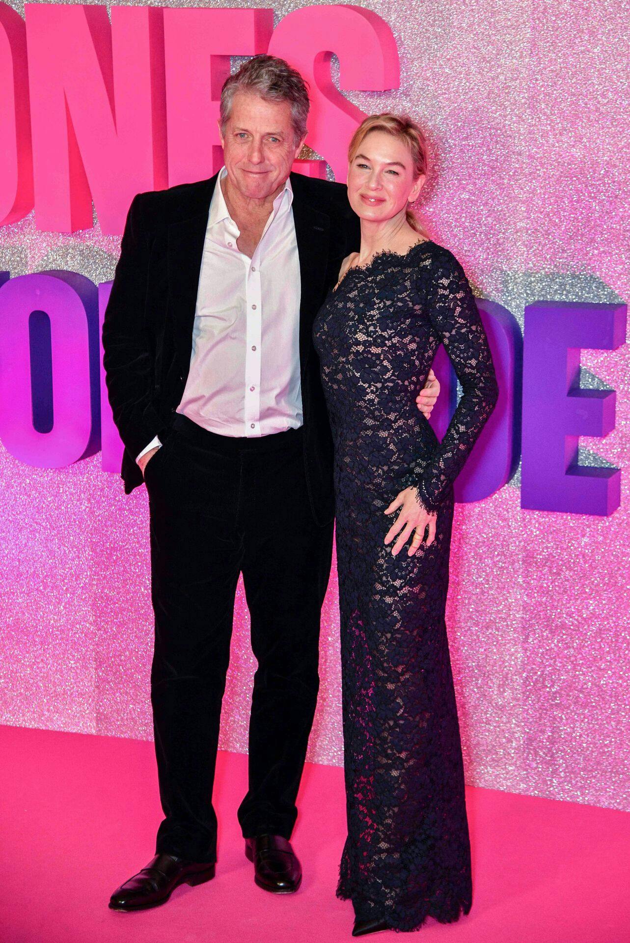 Hugh Grant, Renée Zellweger, Premiere of "Bridget Jones: Mad About The Boy" in Paris, France, January 27, 2025. ( DANA-No: 02579992 )