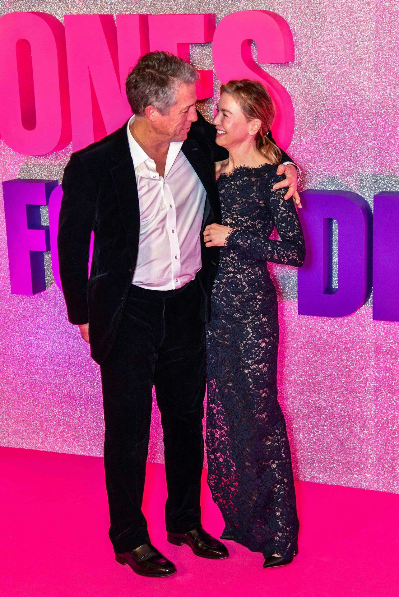 Hugh Grant, Renée Zellweger, Premiere of "Bridget Jones: Mad About The Boy" in Paris, France, January 27, 2025. ( DANA-No: 02579989 )