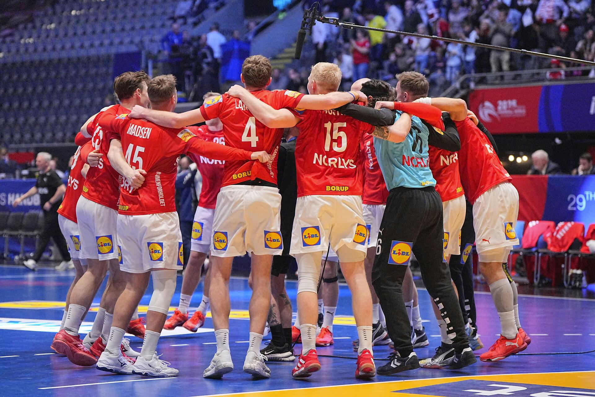 Danmark vandt VM-kvartfinalekampen mod Brasilien i Unity Arena i Oslo.