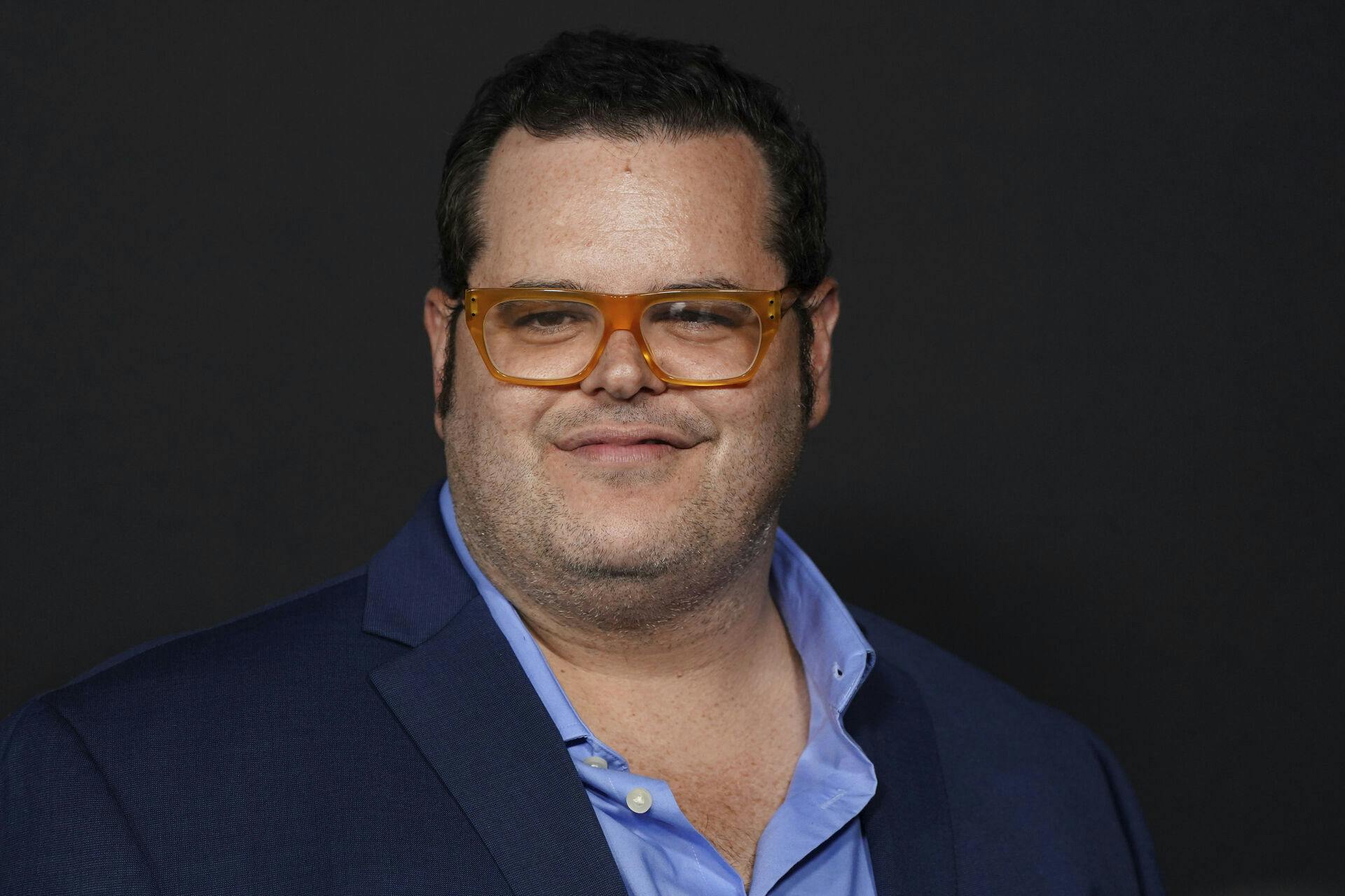 Josh Gad arrives at the premiere of "Emilia Perez" on Monday, Oct. 21, 2024, at The Egyptian Theatre in Los Angeles. (Photo by Jordan Strauss/Invision/AP)