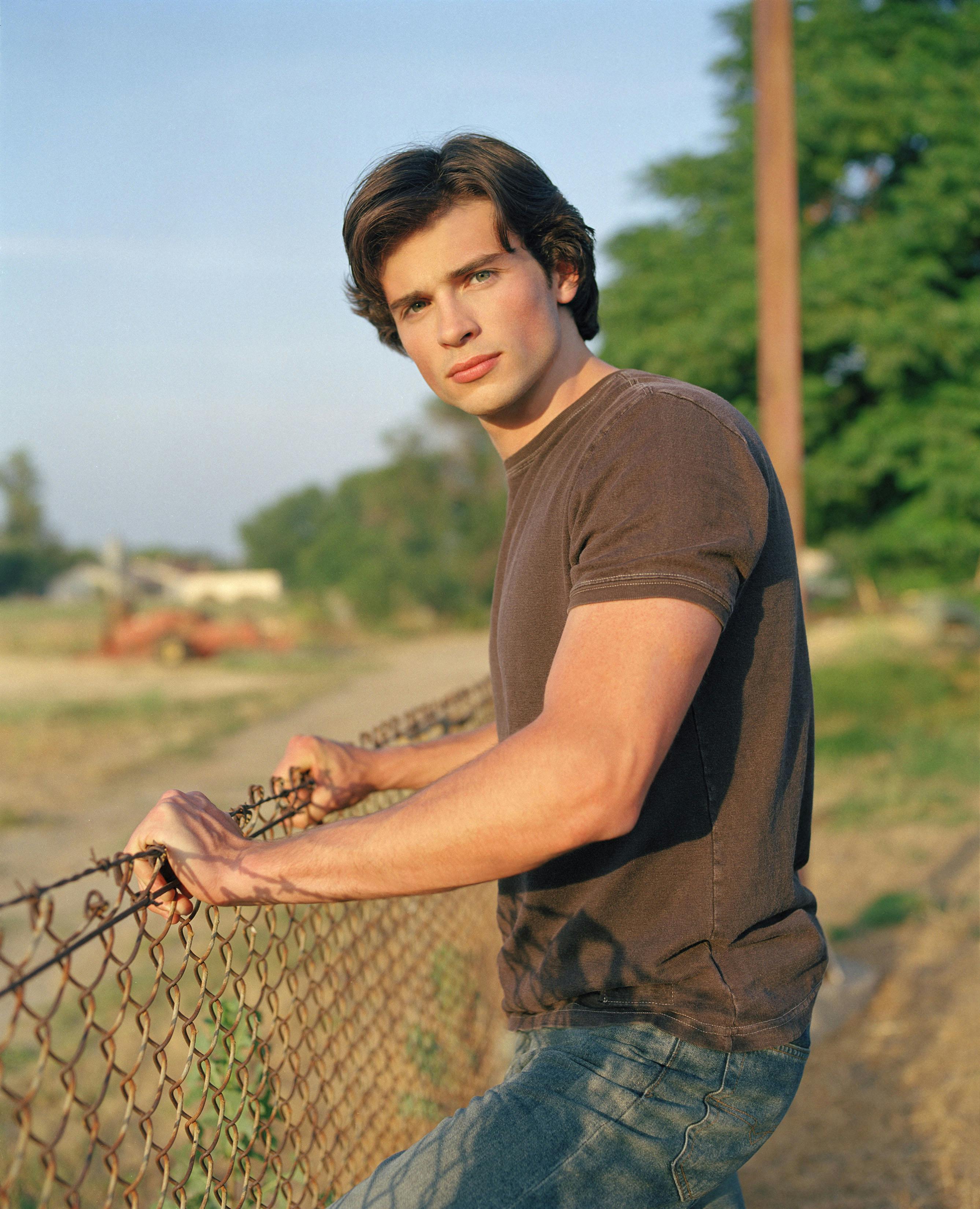 Tom Welling i første sæson af "Smallville" i 2001.