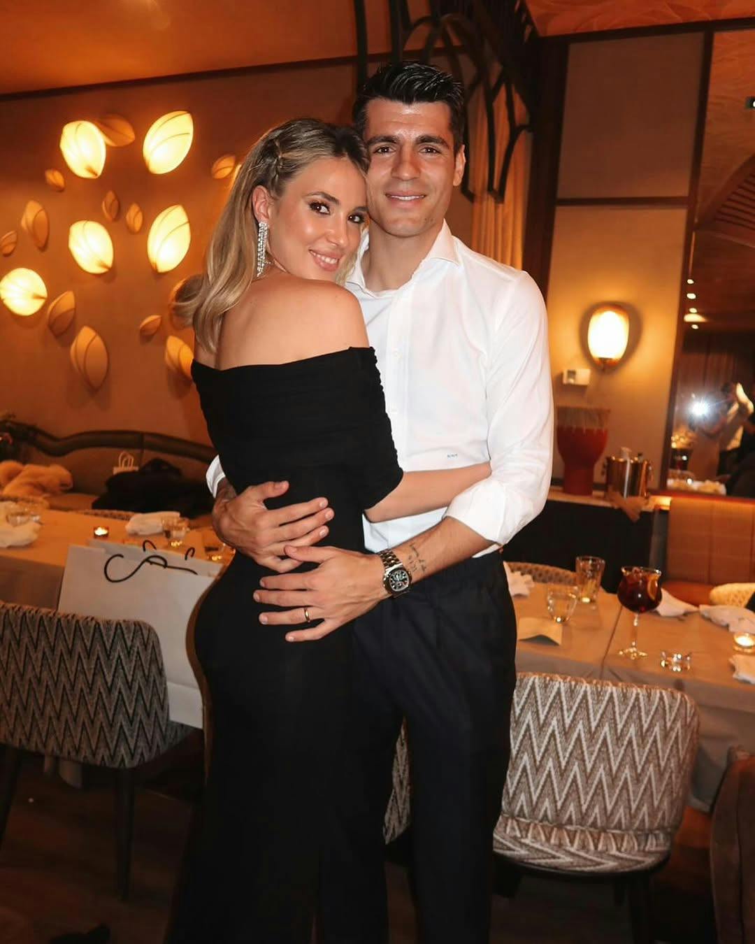 Fodboldspilleren Alvaro Morata og modellen Alice Campello er sammen igen efter måneders pause.&nbsp;