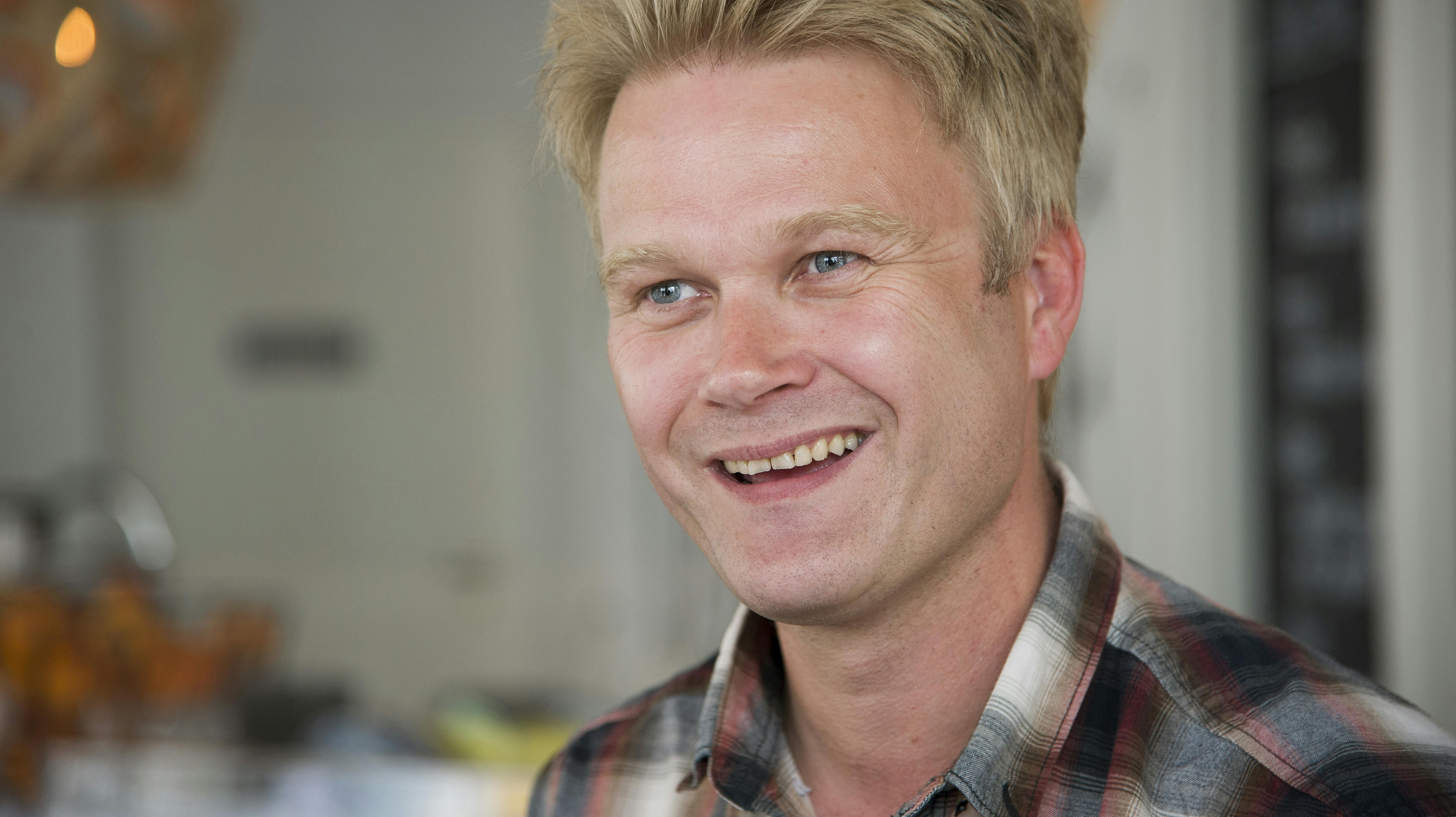 Sara Lygum og Christian Borregaard fra 3xBeliggenhed.Sted: Overgade 21A, 5000 Odense C.Dato: 09/05/2017Journalist: Ken RichterFoto: Alex Tran