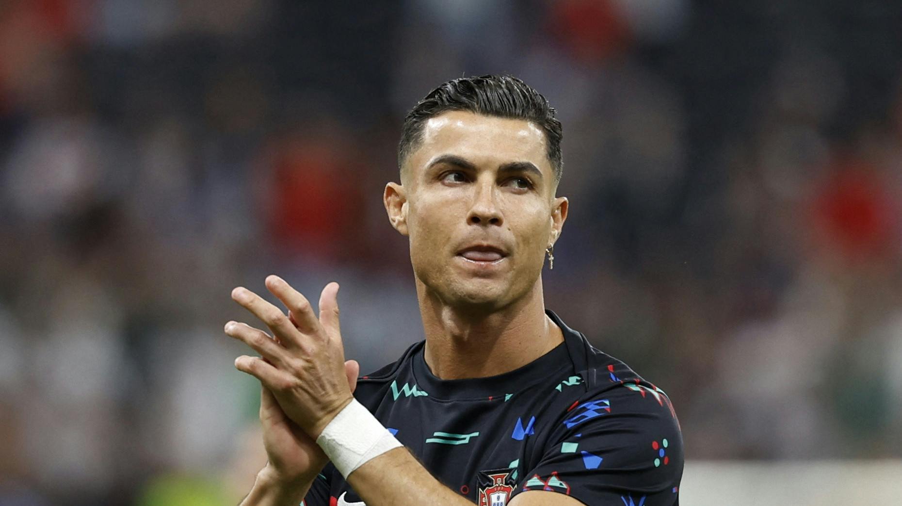 Cristiano Ronaldo klapper