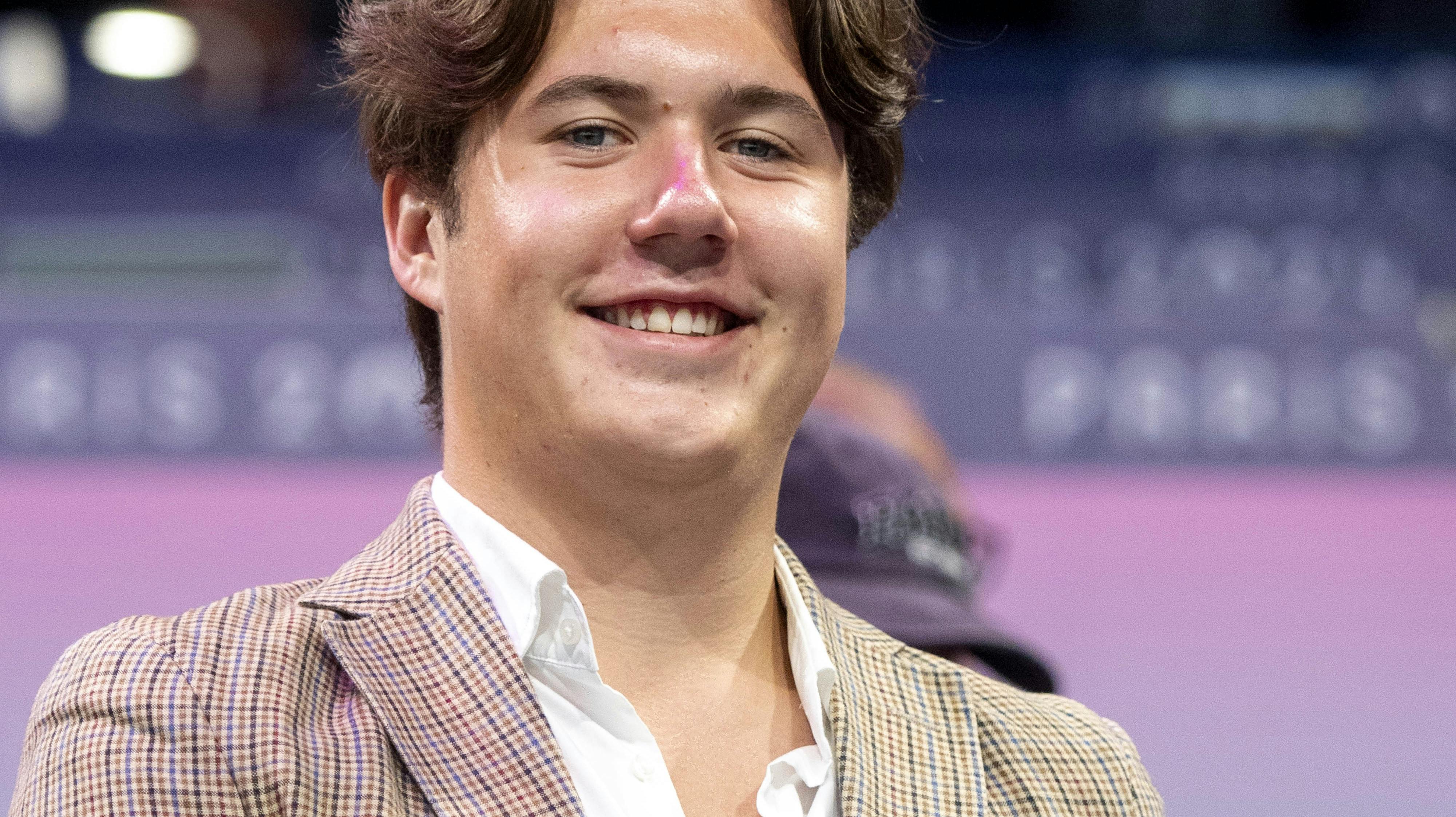 Glad kronprins Christian