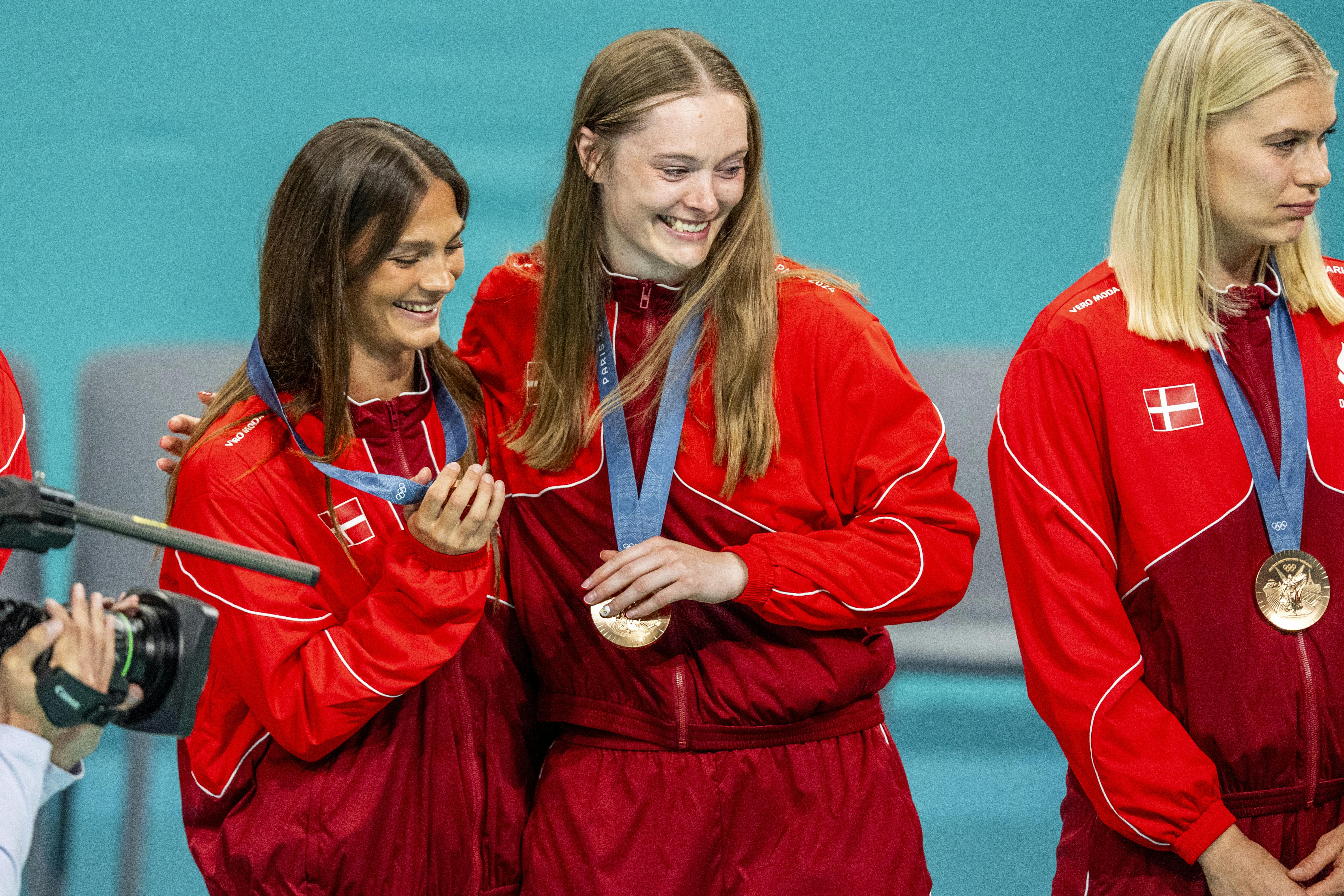 PARIS 2024 - Håndboldkvinderne vandt OL-bronze lørdag i en kamp mod Sverige. Lille ved OL i Paris