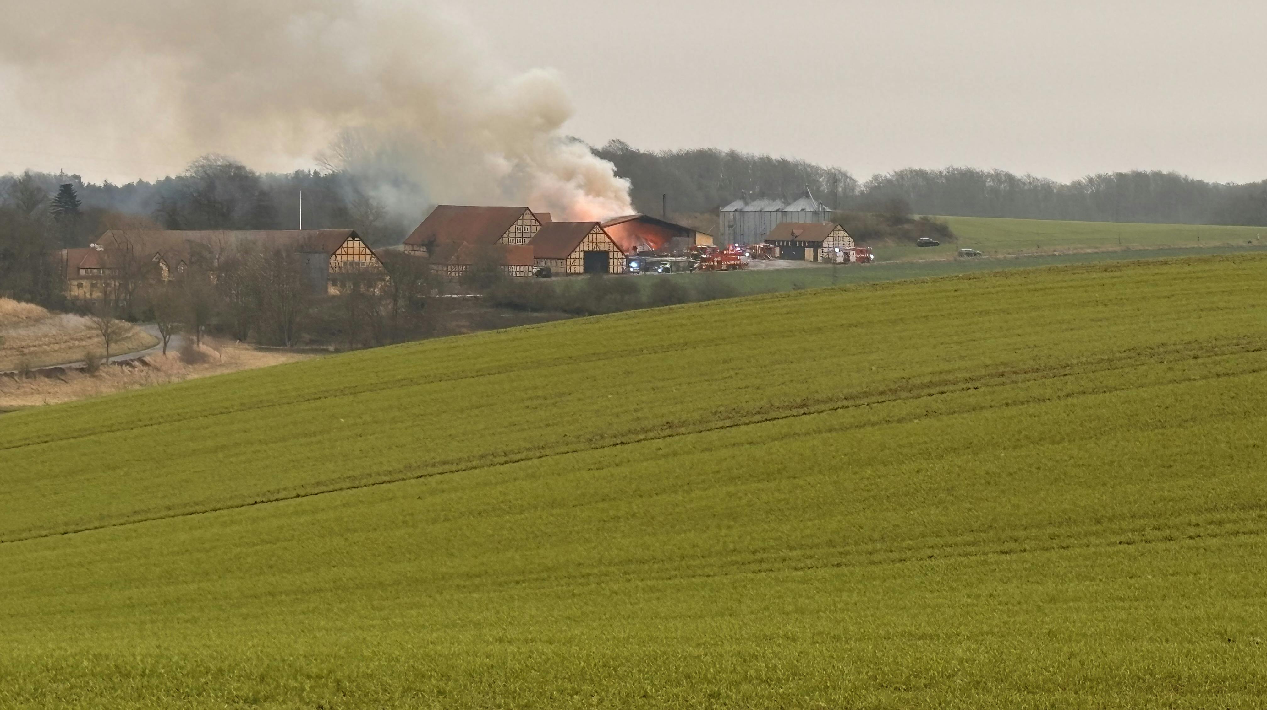 Det historiske gods på Djursland står i flammer.