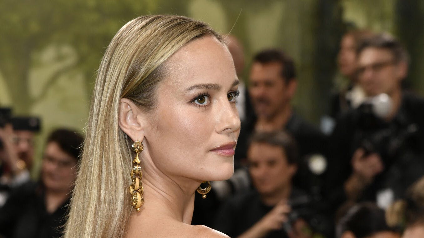 Brie Larson attends The Metropolitan Museum of Art's Costume Institute benefit gala celebrating the opening of the "Sleeping Beauties: Reawakening Fashion" exhibition on Monday, May 6, 2024, in New York. (Photo by Evan Agostini/Invision/AP)
