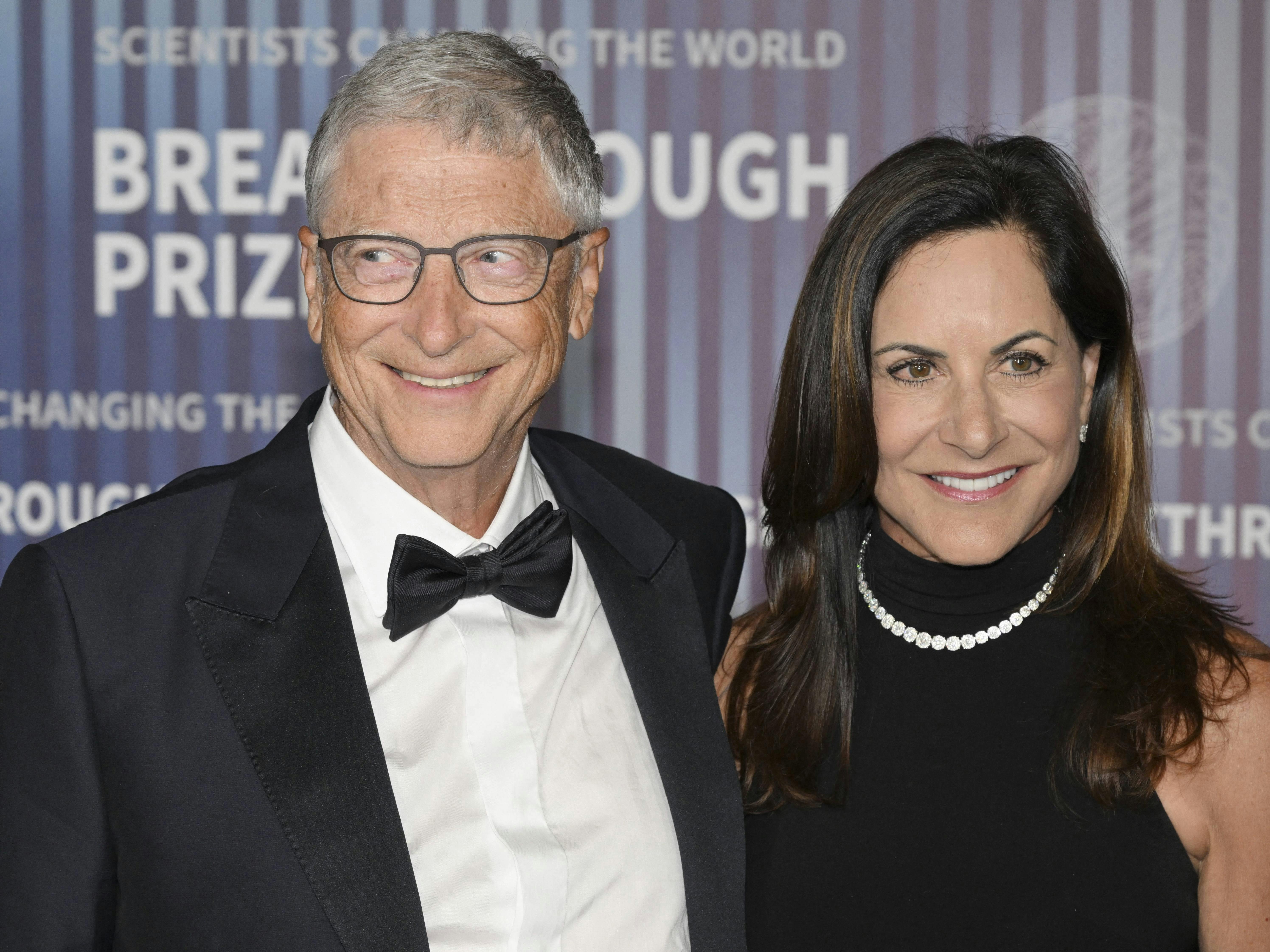 April 13, 2024, Los Angeles, California, U.S.: Behati Prinsloo attends the 2024 Breakthrough Prize. 13 Apr 2024 Pictured: April 13, 2024, Los Angeles, California, U.S.: Bill Gates and Paula Hurd attend the 2024 Breakthrough Prize. Photo credit: ZUMAPRESS.com / MEGA TheMegaAgency.com +1 888 505 6342 (Mega Agency TagID: MEGA1124243_039.jpg) [Photo via Mega Agency]