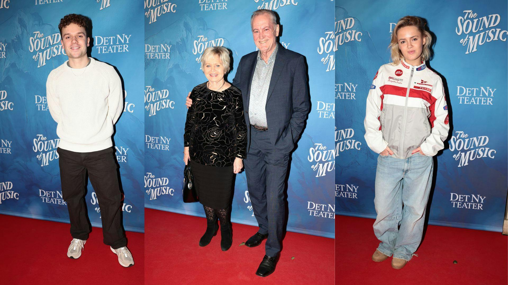 Der var godt med fremmøde i Det Ny Teater torsdag aften, da der var inviteret til premieren på The Sound of Music.