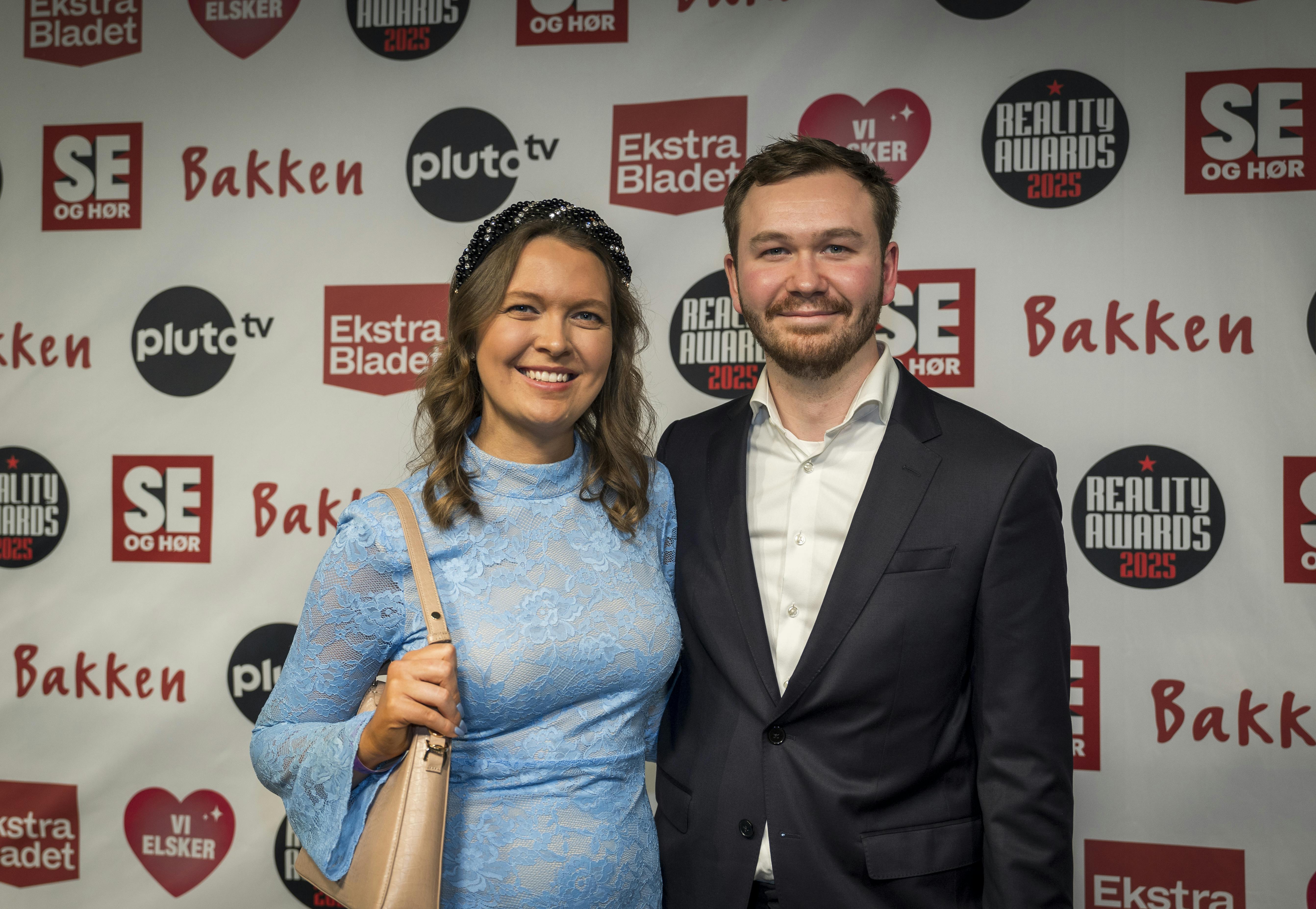 Rachel Ellebye dukkede sammen med sin bror David op på den røde løber ved Reality Awards 18. januar.