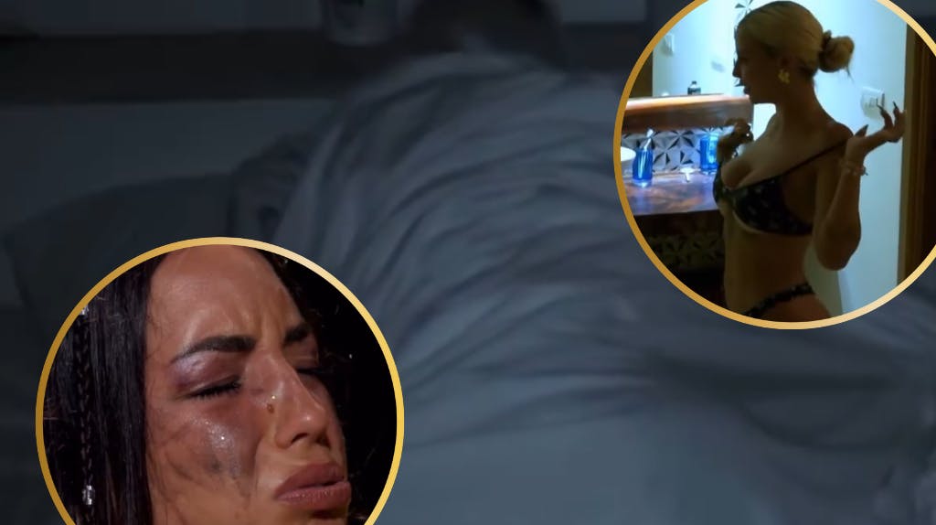 Der er mere lagengymnastik og flere tårer i mandagens afsnit af det spanske reality-program "La isla de las tentaciones".