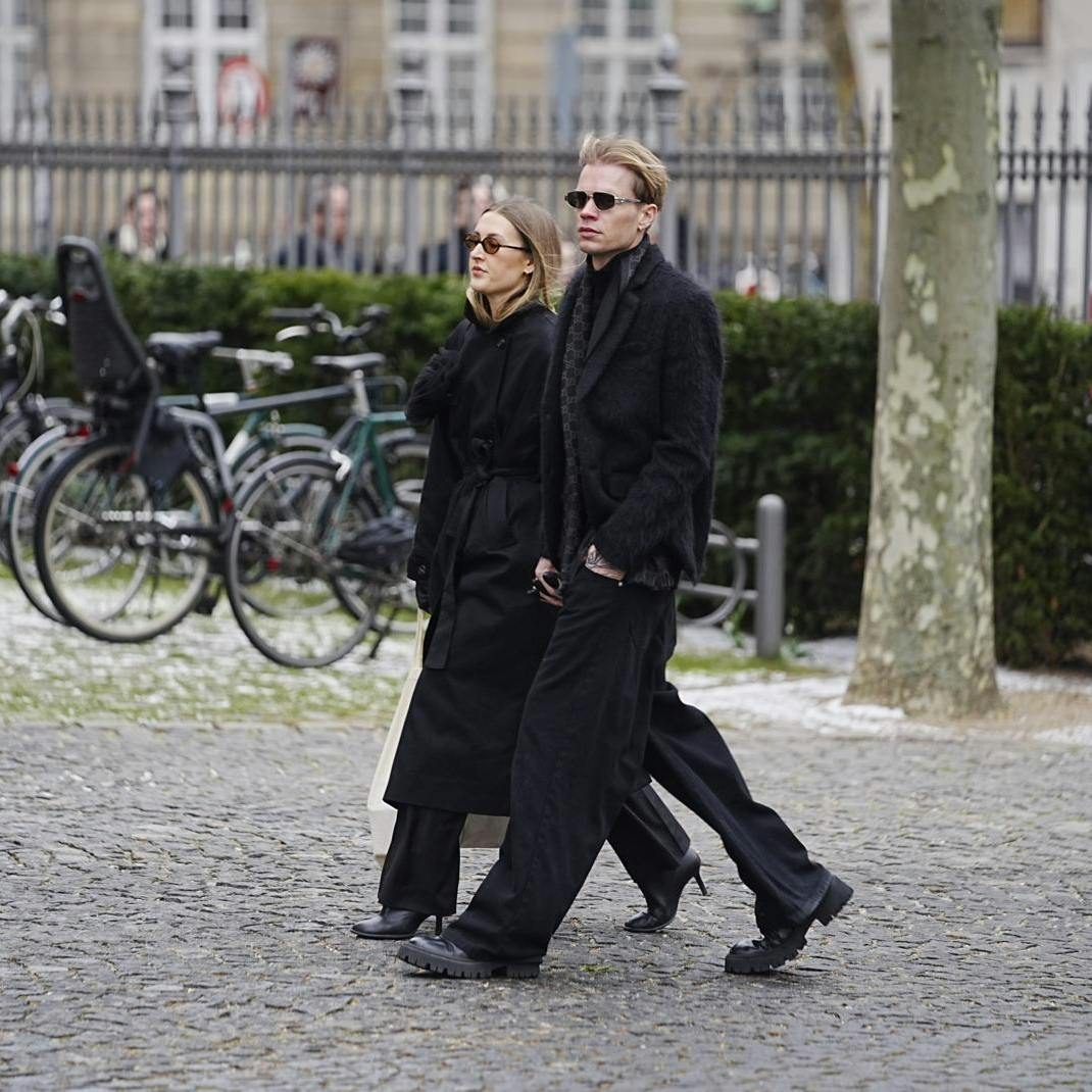 Peter Christensens begravelse i Holmens Kirke 13. februar 2025.