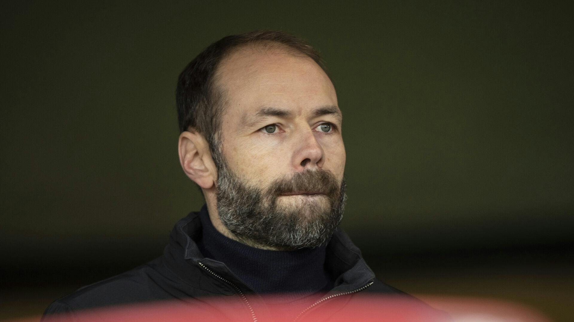 Andreas Alm kort tid inden fyringen i OB. 