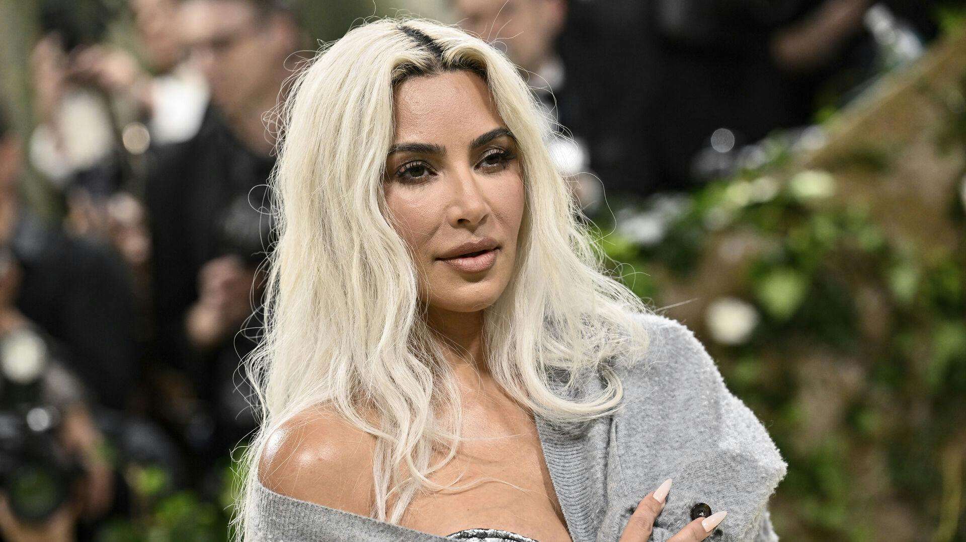 Kim Kardashian til sidste års Met Gala.