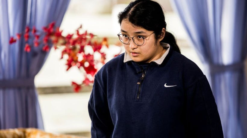 Leslie Ngyen skal repræsentere Oh Lands unge solist. 