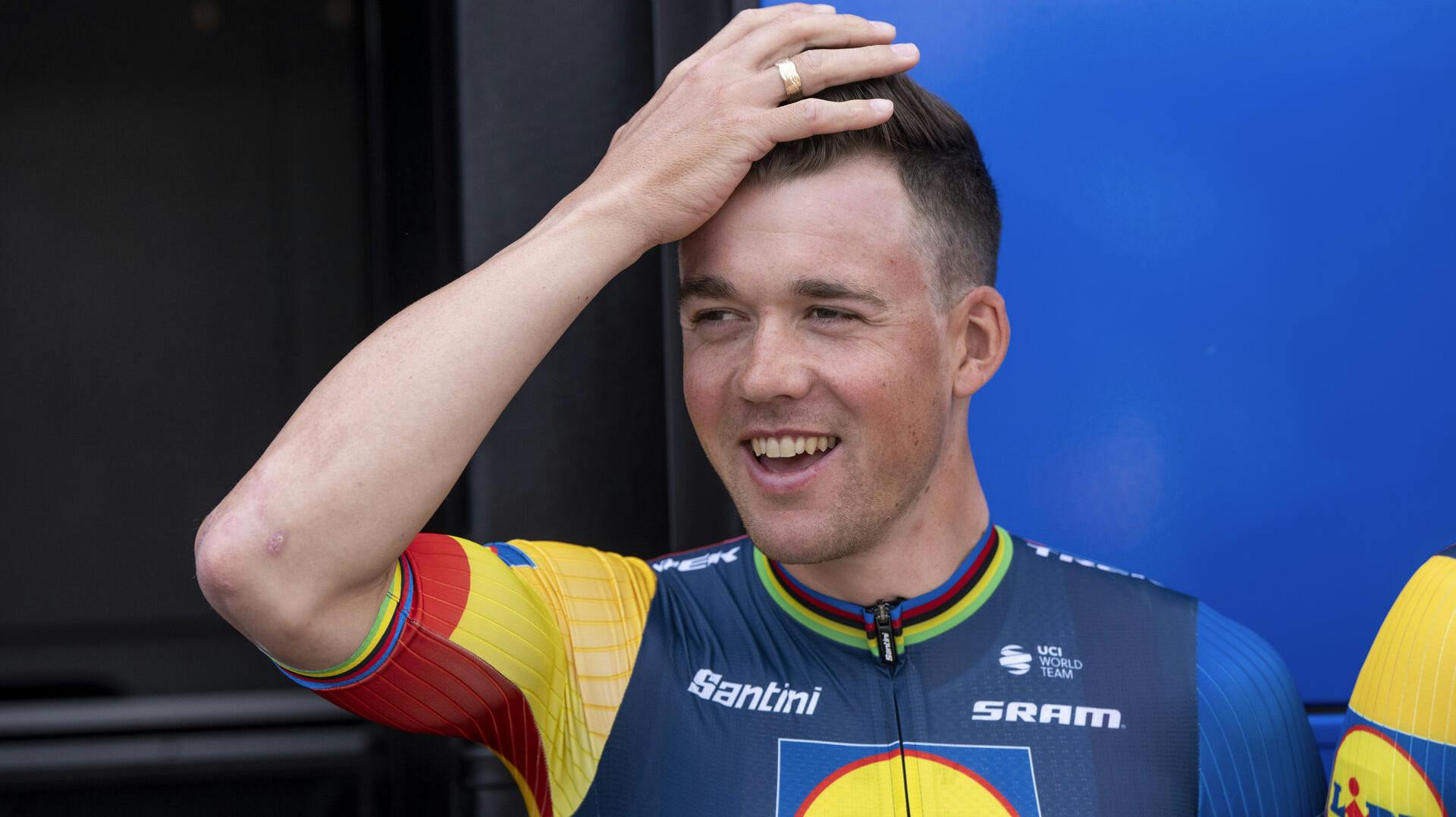 Mads Pedersen har lørdag vundet 2. etape af Tour de la Provence.