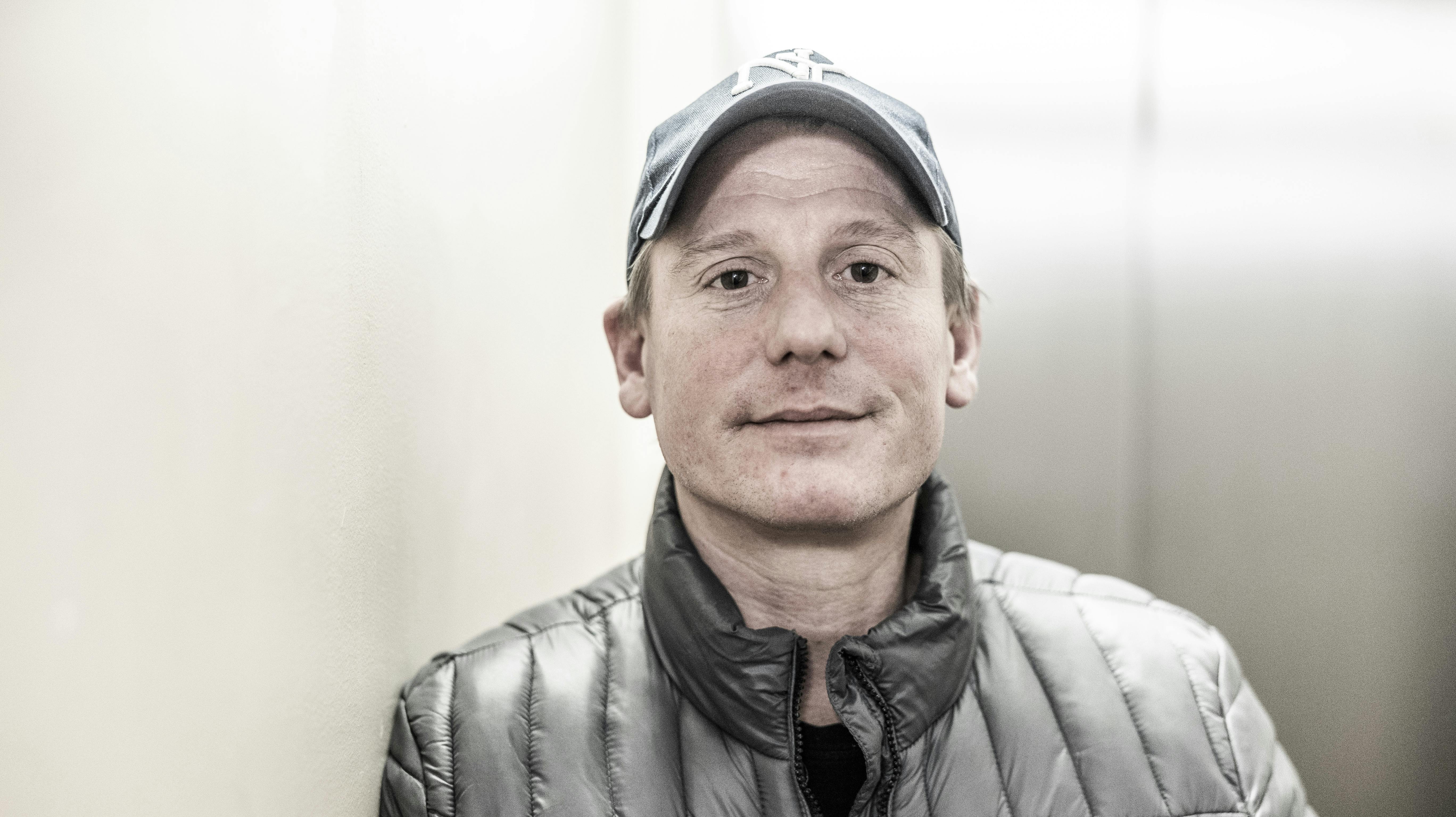 Robert Hansen - opgangen hvor han bor på Frb.