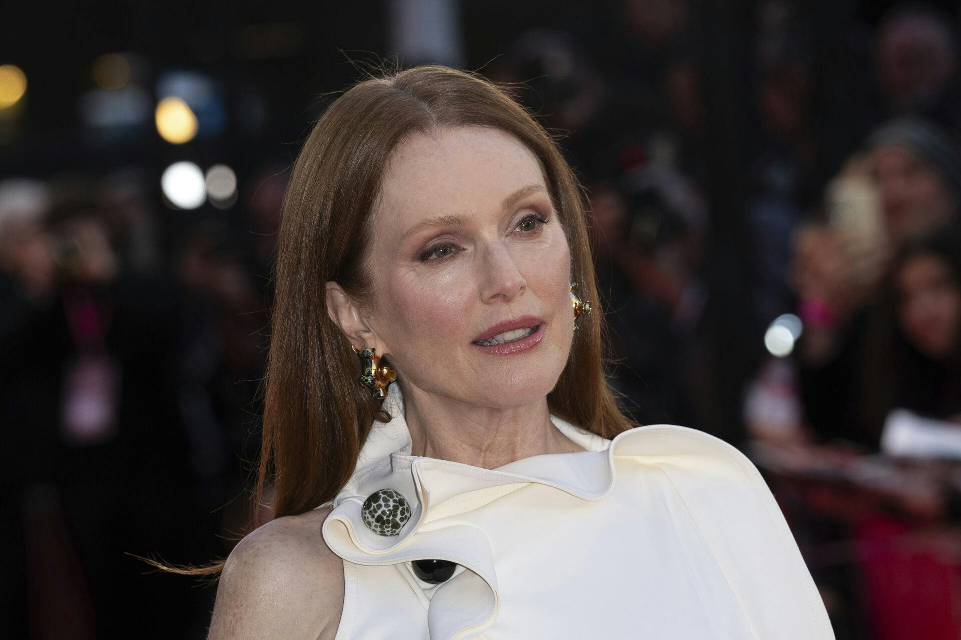 Julianne Moore til filmpremiere i oktober i fjor.