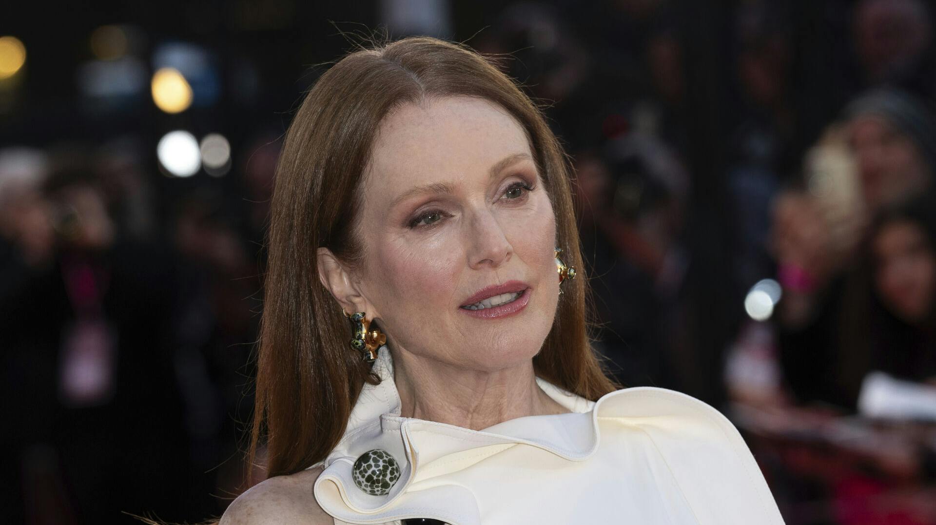 Julianne Moore til filmpremiere i oktober i fjor.