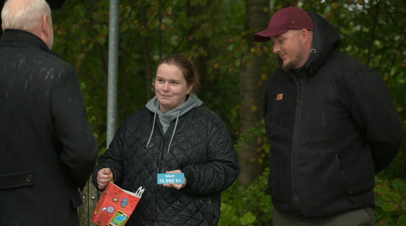 15.900 kroner om måenden er det parret på bruger på mad.