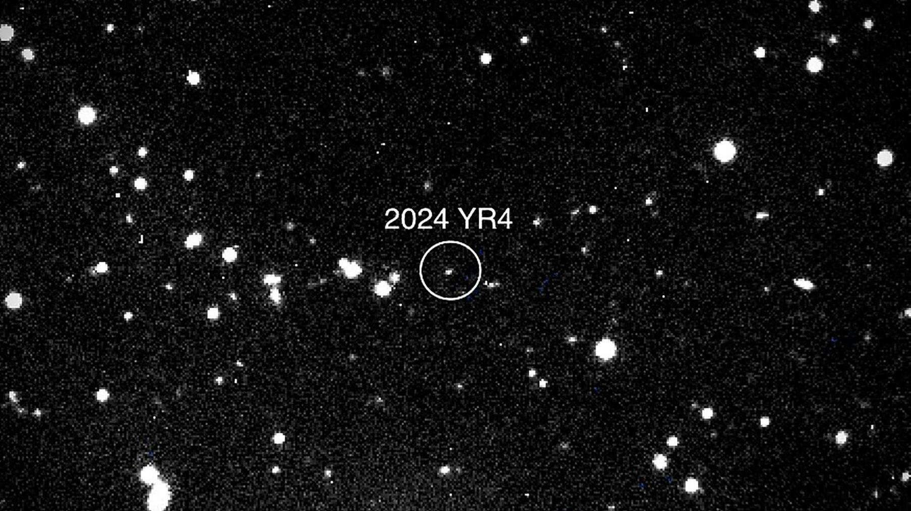 NASA har taget dette billede af 2024 YR4.