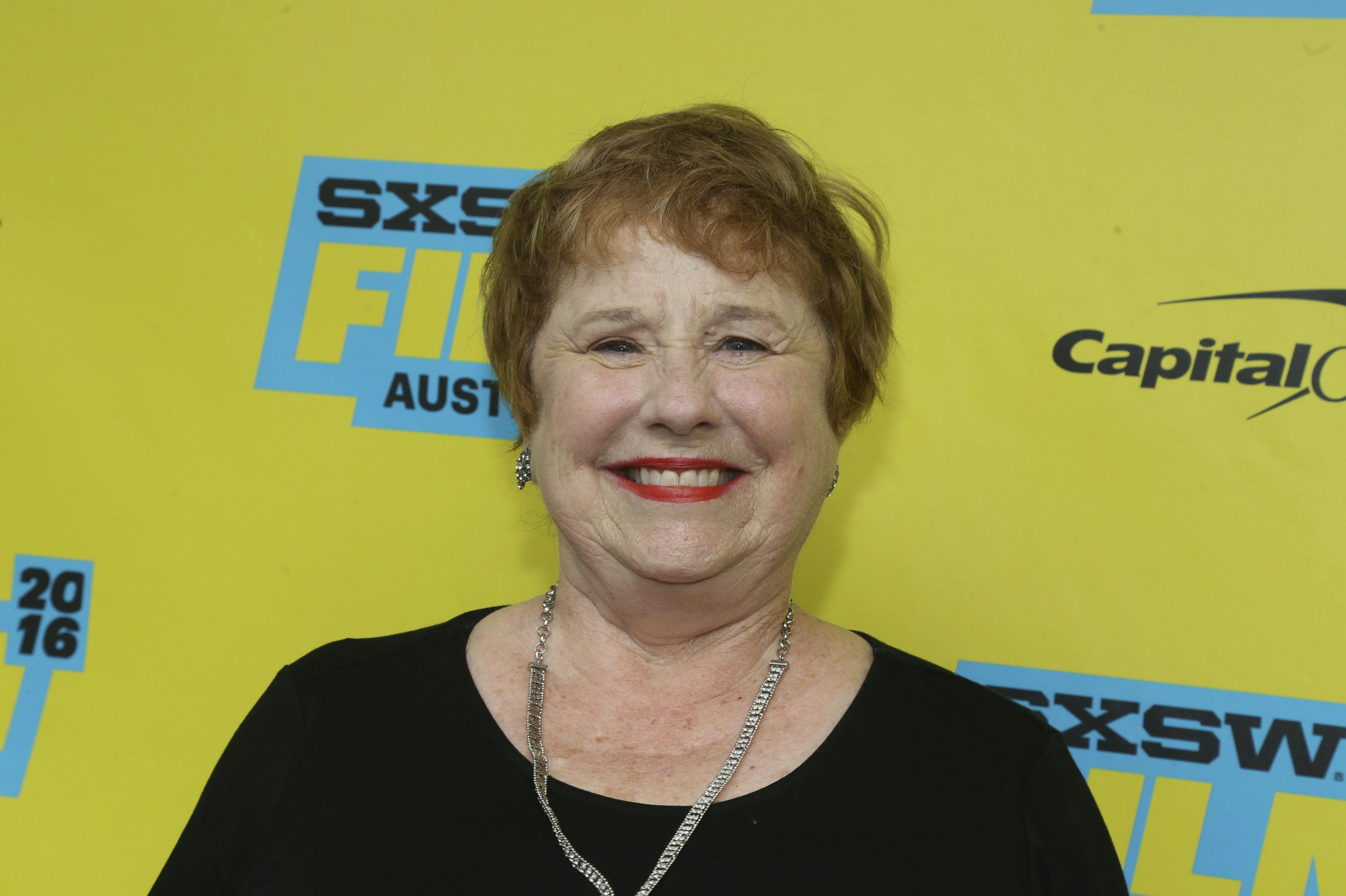 Lynne Marie Stewart attends the world premiere of "Pee-wee's Big Holiday" during the South by Southwest Film Festival on Thursday, March 17, 2016, in Austin, Texas. (Photo by Jack Plunkett/Invision/AP)