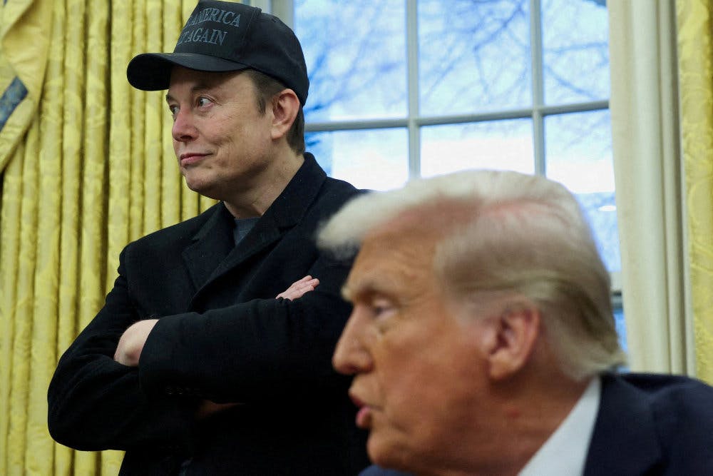 Både USA's præsident, Donald Trump, og tech-milliardæren Elon Musk har udtrykt støtte til det indvandringskritiske parti Alternative für Deutschland. (Arkivfoto).