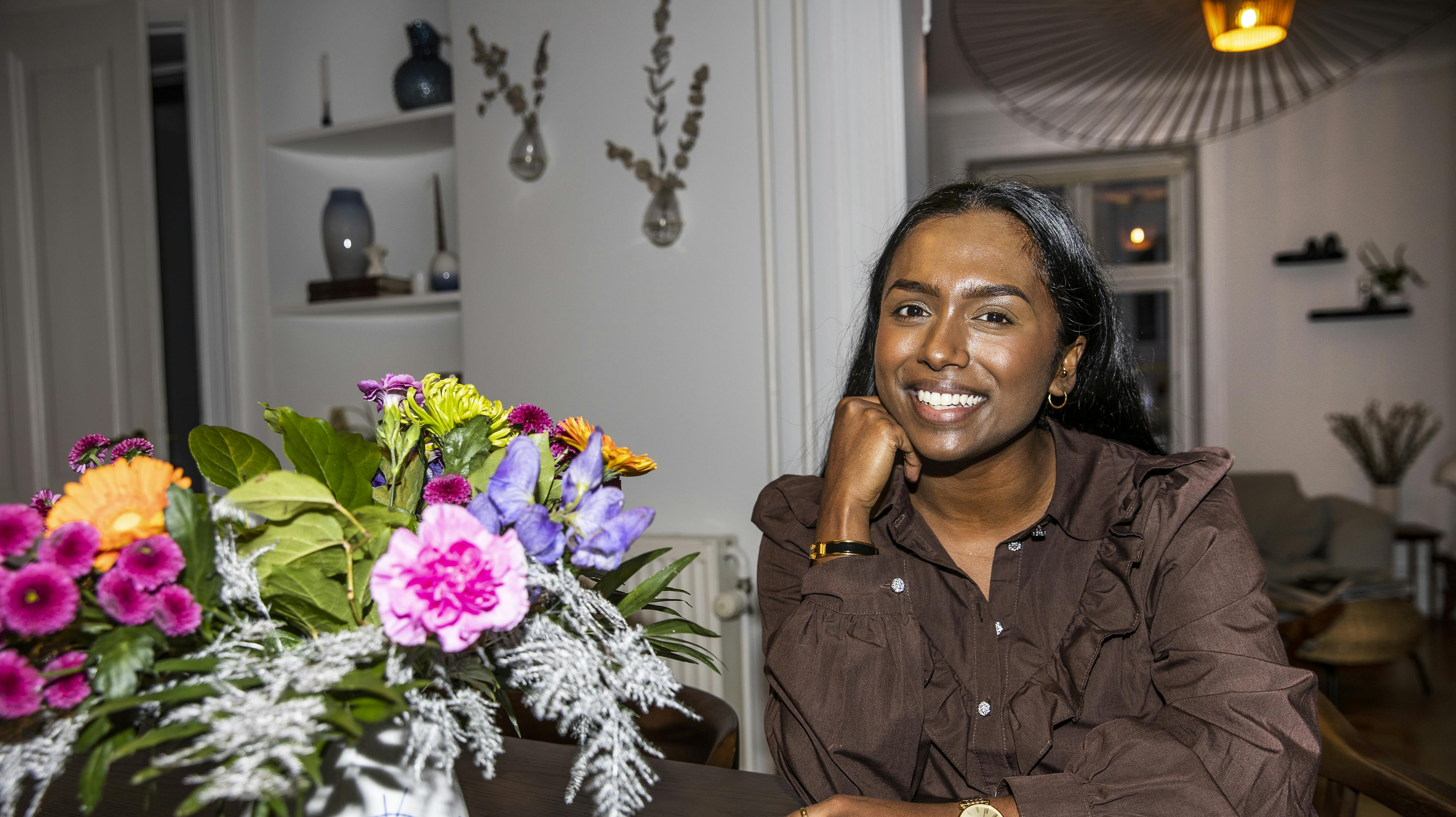 Tharsiny ”Thas” Thanendran skal være mor for første gang.