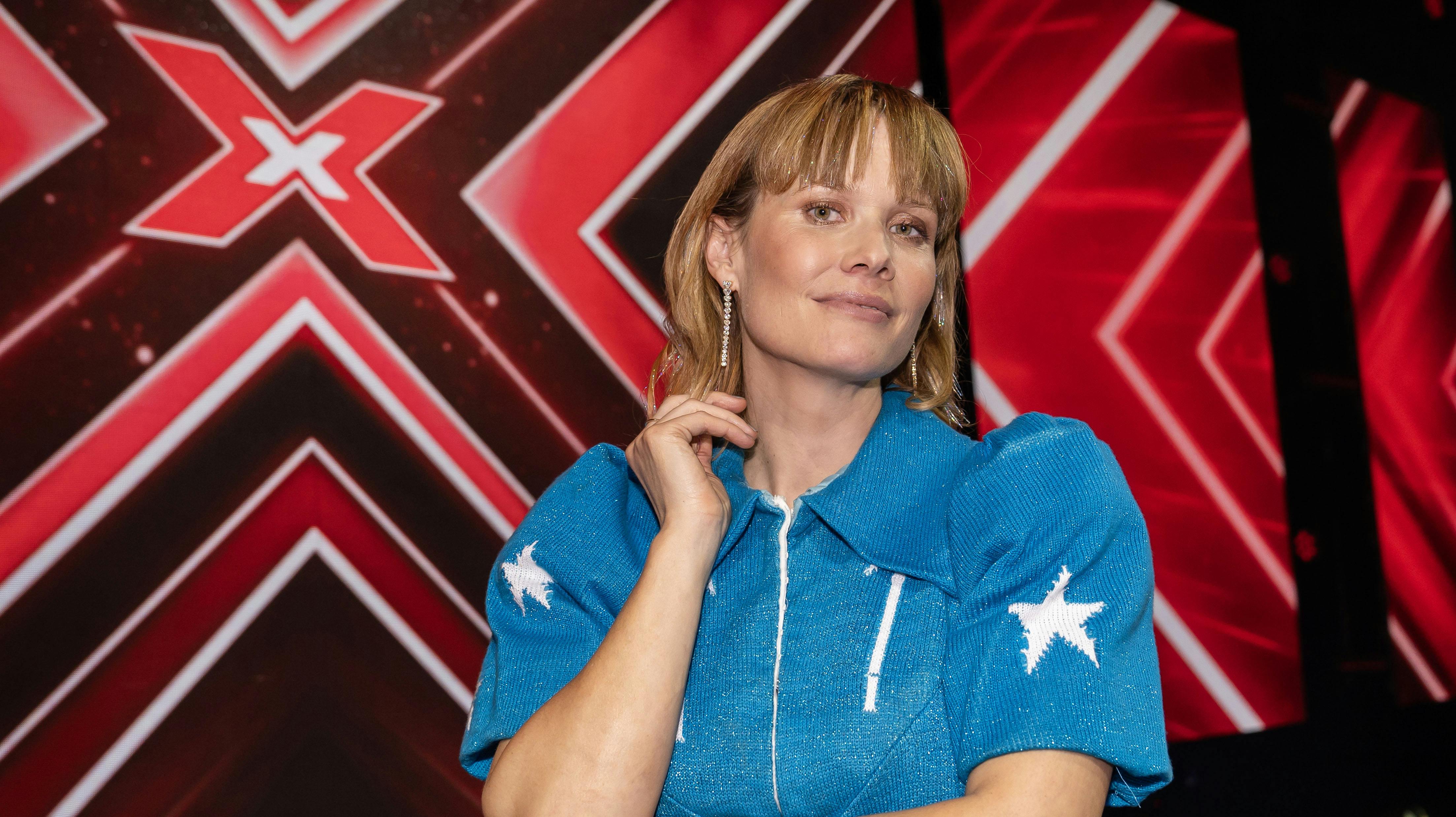 OPGAVE: X Factor - første liveshowHer Nanna Øland Fabricius (Oh Land)STED: Priorvej 230JOURNALIST: Nicklas Lagerstorf og Frederikke StageFOTOGRAF: © Hanne Juul/ Aller Foto & VideoDATO: 20250221