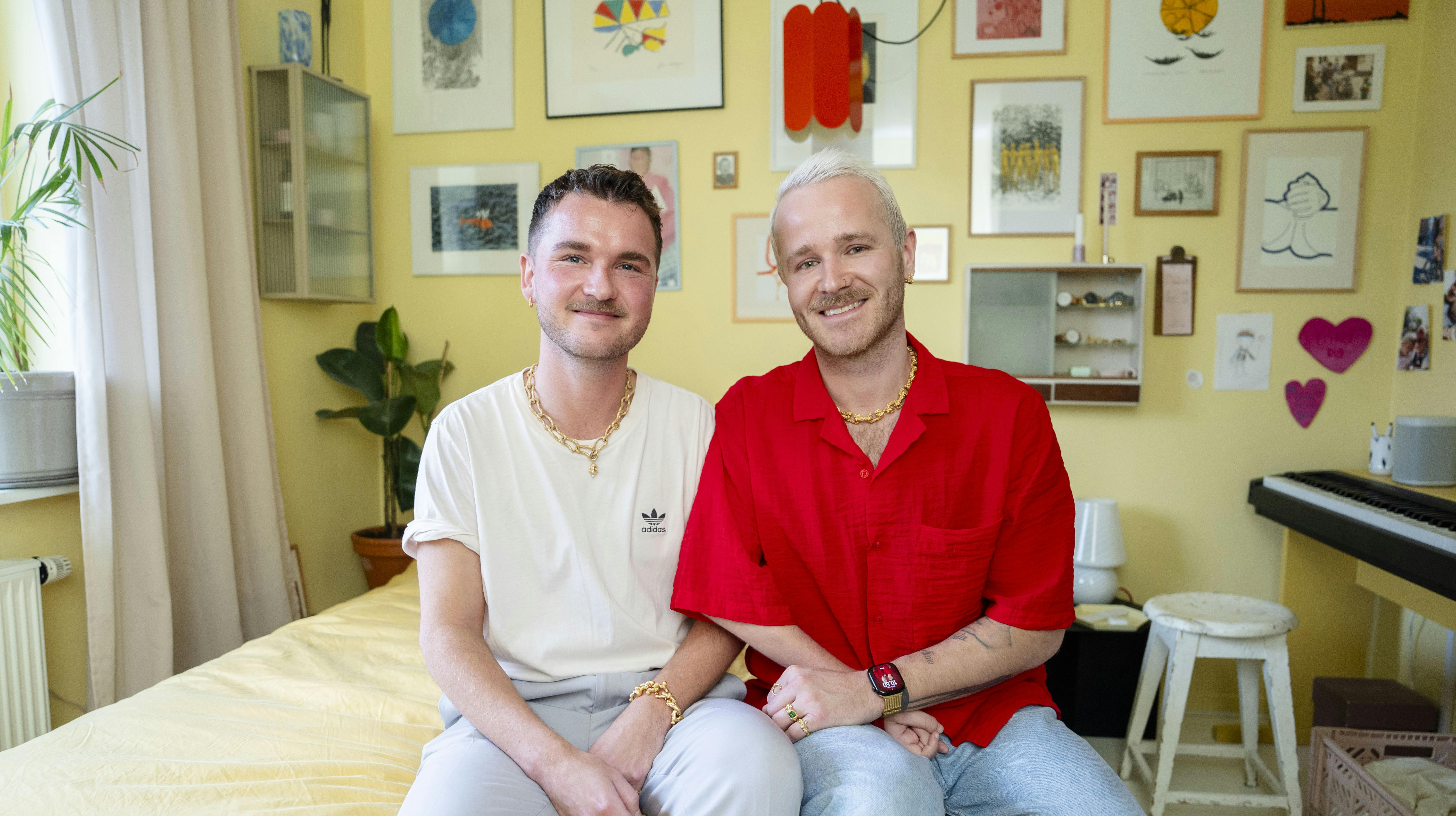 Matias og Rasmus fik hinanden fra snart ni år siden.