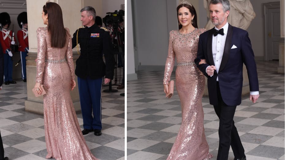 Dronning Mary bar en gudesmuk pailletkjole til fredagens store kunst- og kulturbal på Christiansborg Slot – men det var faktisk ikke første gang, at 53-årige dronning bar den smukke robe