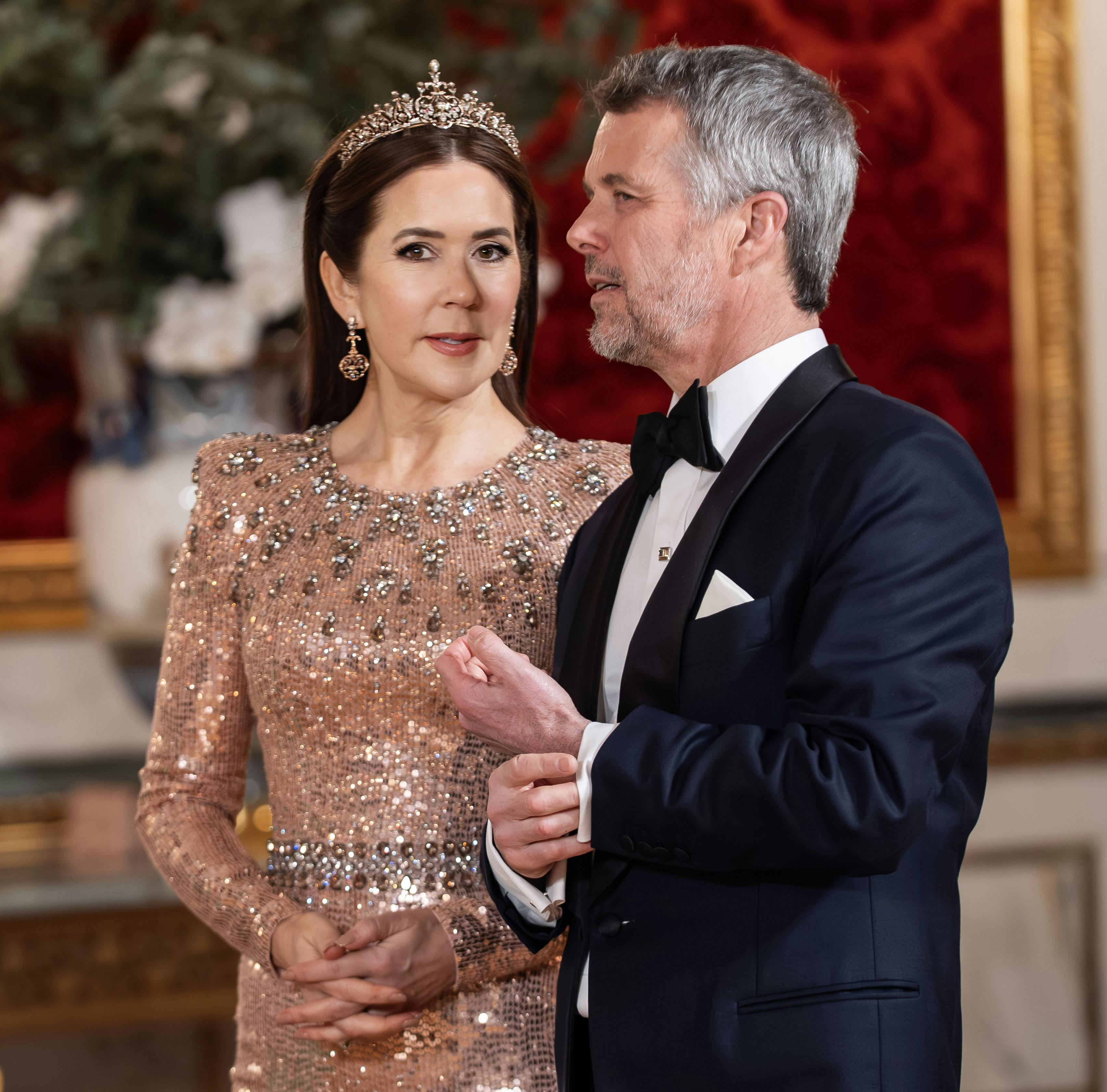 Kongeparret var for første gang værter ved det fortryllende kunst- og kulturbal fredag aften.