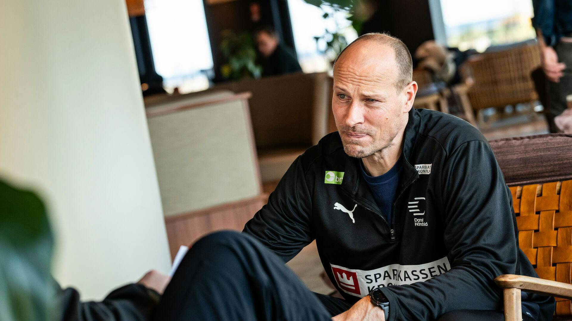 Lars Jørgensen er ked af, at denne samling bliver uden hans vanlige trænermakker Jesper Jensen. 